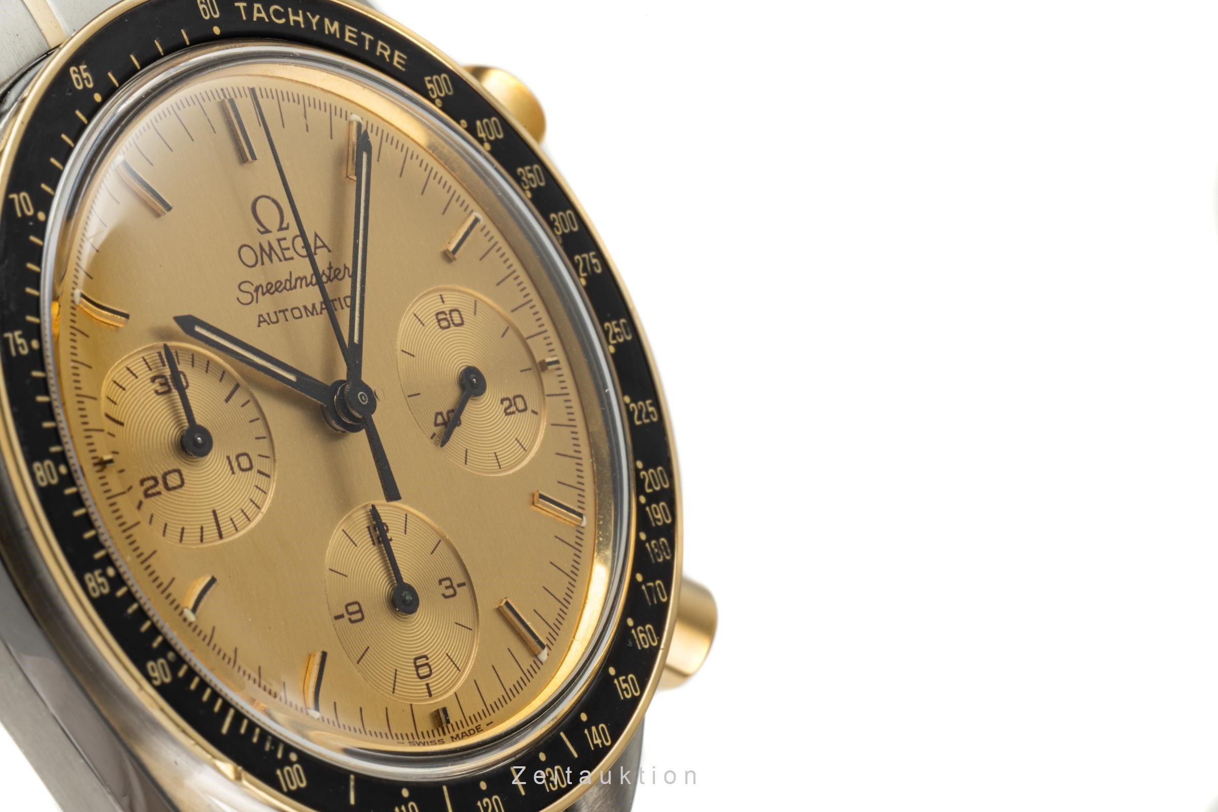 Omega Speedmaster cronógrafo acero / oro automático reloj para caballeros 175.0032 LP: 8000EUR  [2304011]