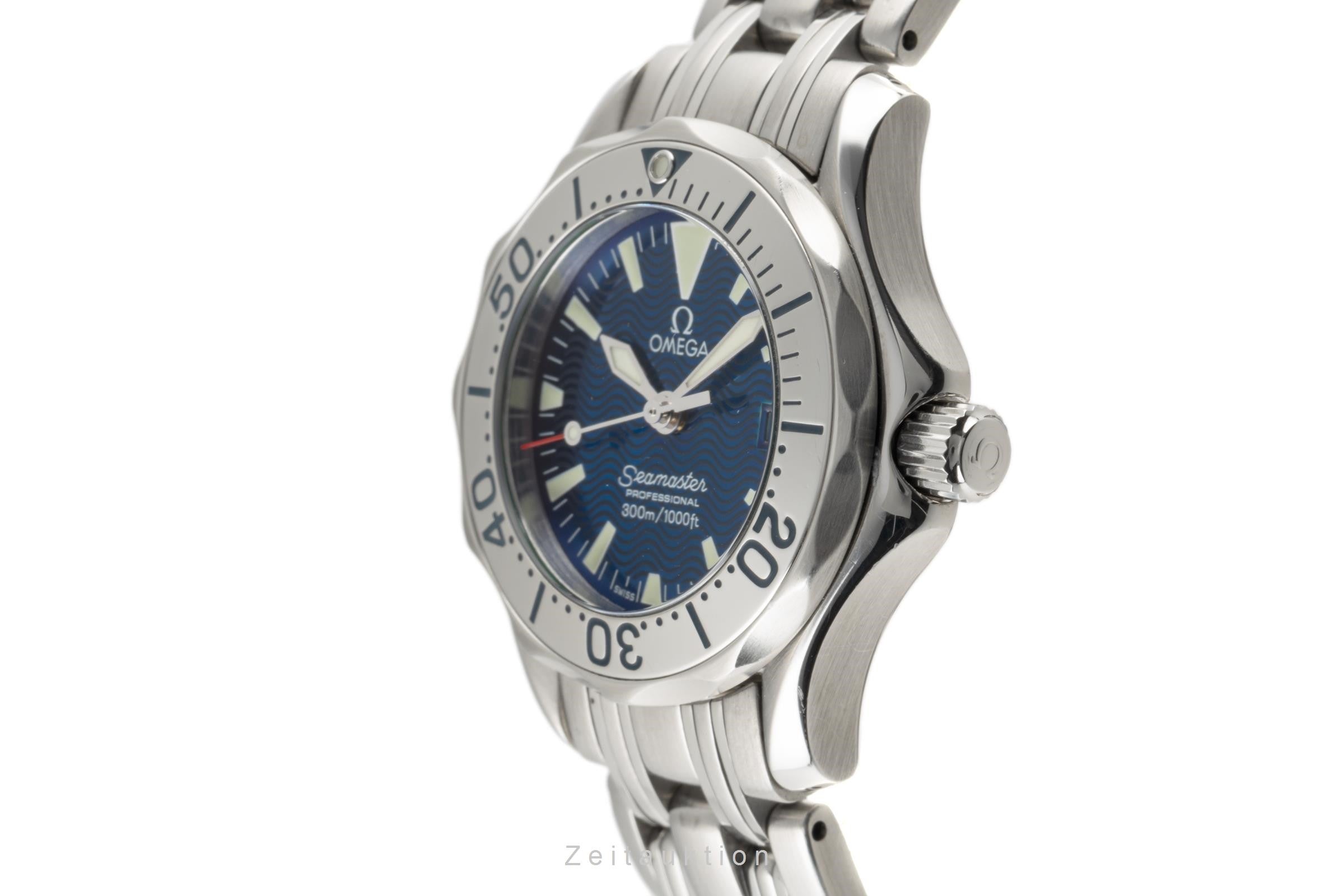 Omega Seamaster acier quartz montre pour femmes 596.1640, 2584.80.00  [2304014]