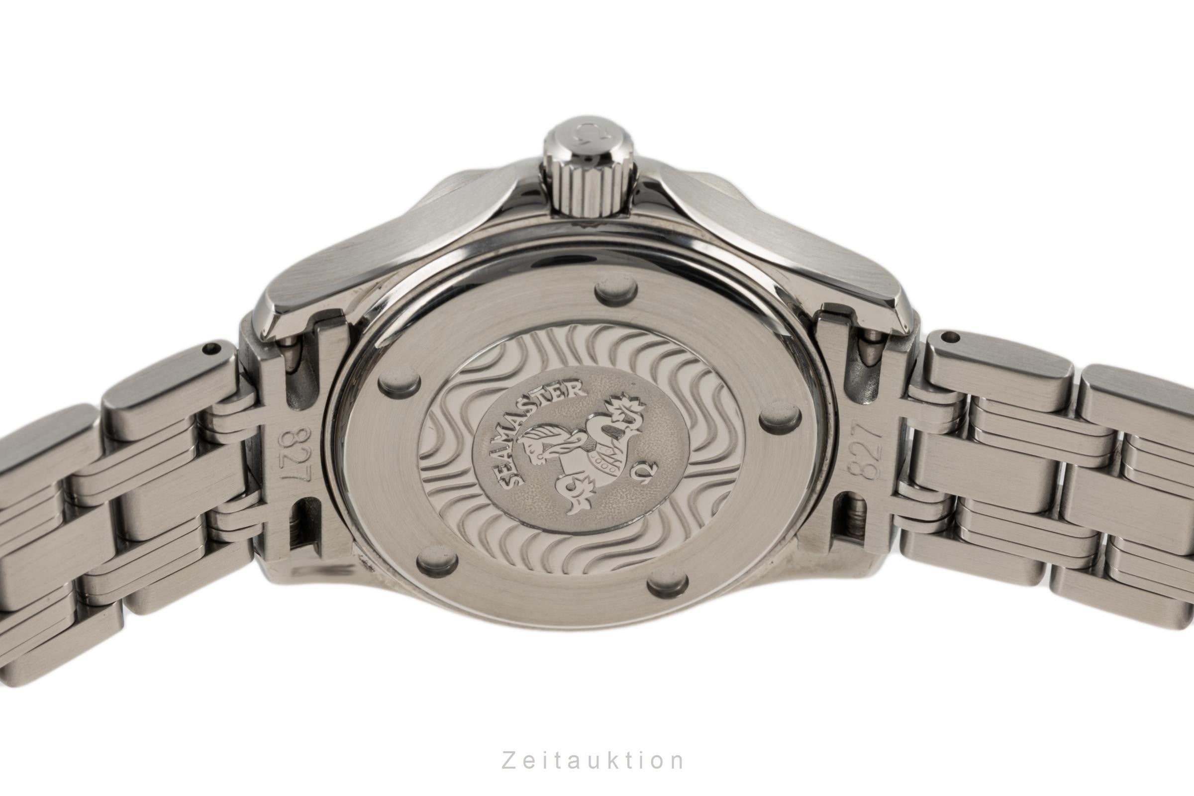 Omega Seamaster acier quartz montre pour femmes 596.1640, 2584.80.00  [2304014]