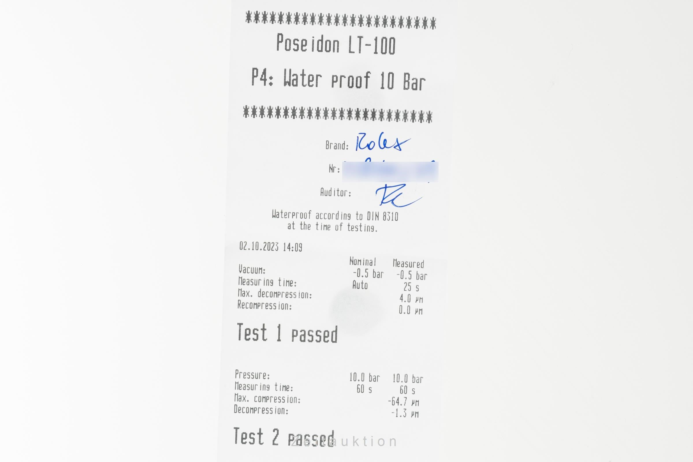 Rolex Datejust 36 Blue Dial Oyster Edelstahl Automatik Herrenuhr Ref. 126200  [2304018]