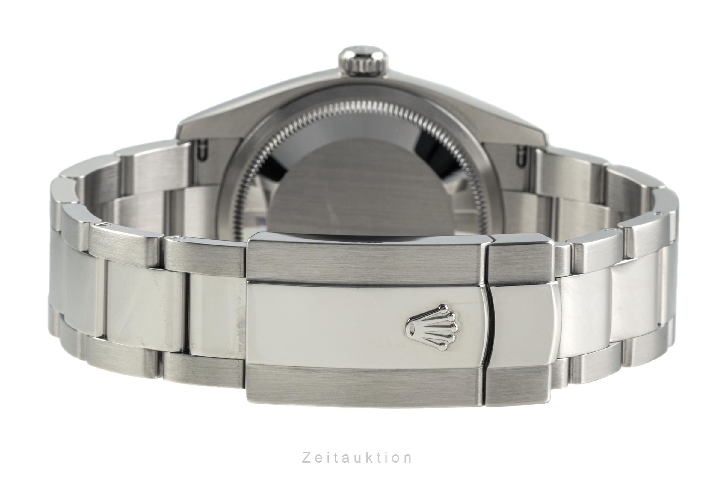 Rolex Datejust 36 Blue Dial Oyster Edelstahl Automatik Herrenuhr Ref. 126200  [2304018]