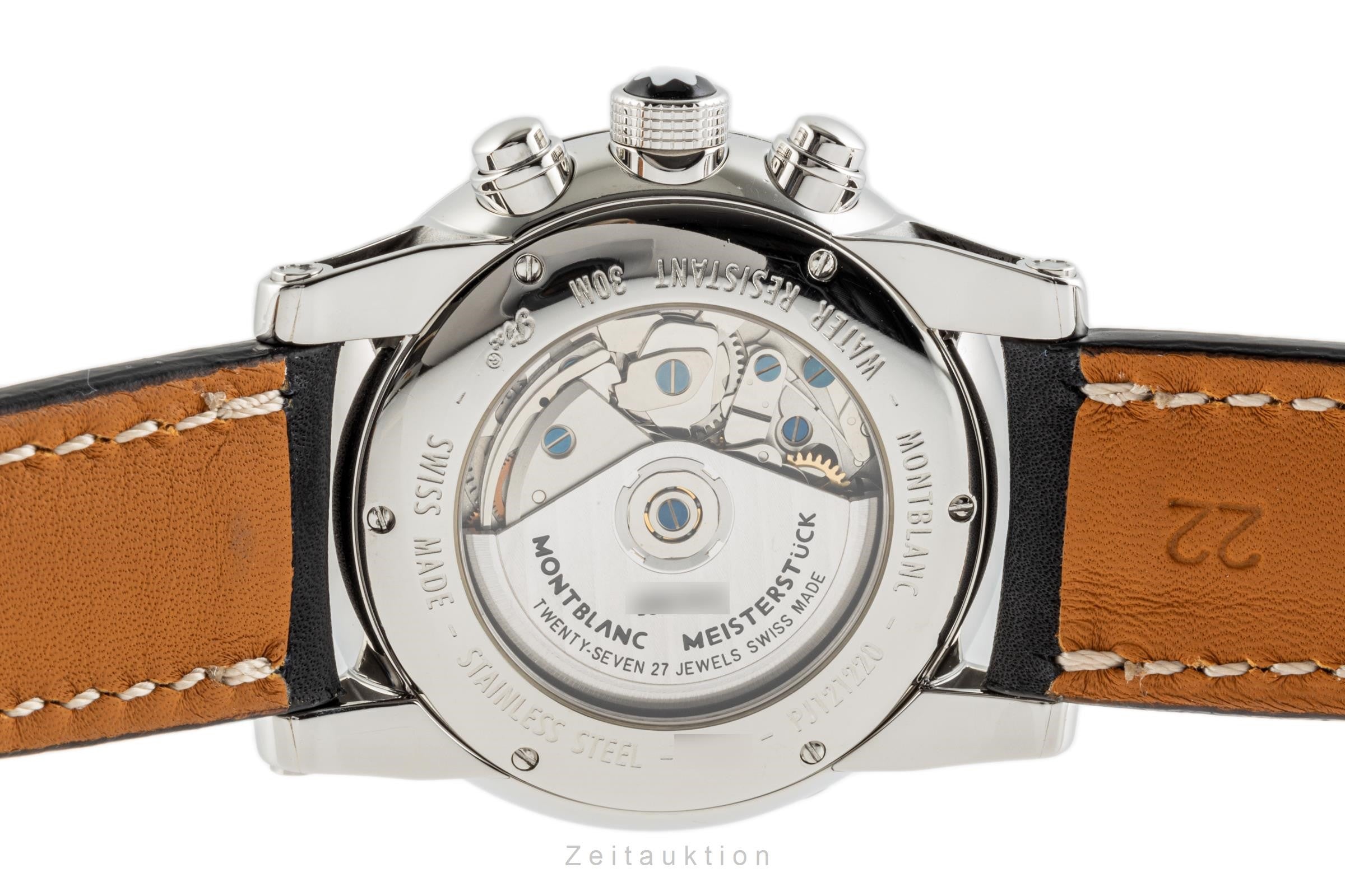 Montblanc Timewalker chronograph steel automatic Kal. 4810.502 Ref