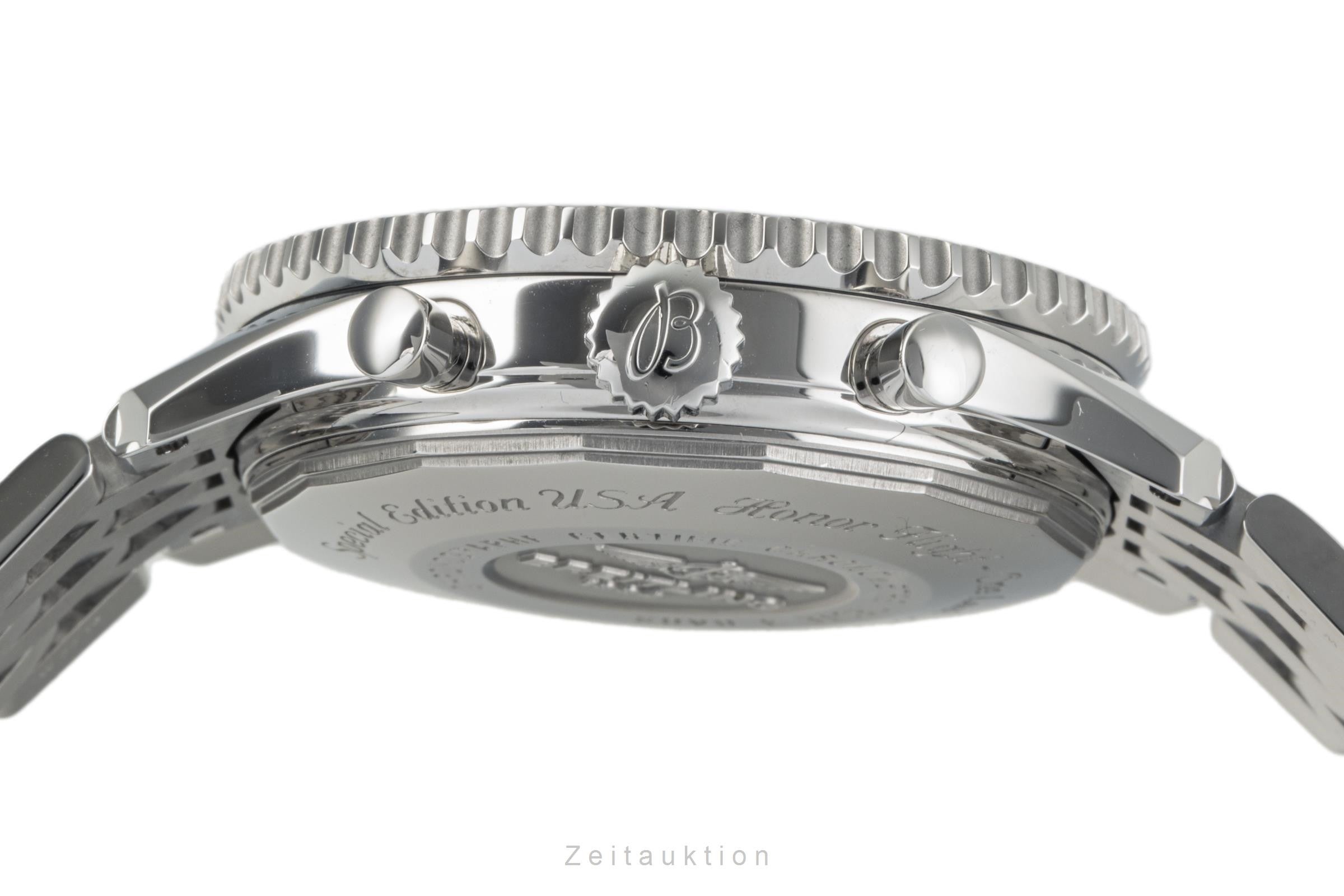 Breitling Navitimer 01 Honor Flight Chronograph Blue Dial Stahl Automatik AB0120 [2304039]