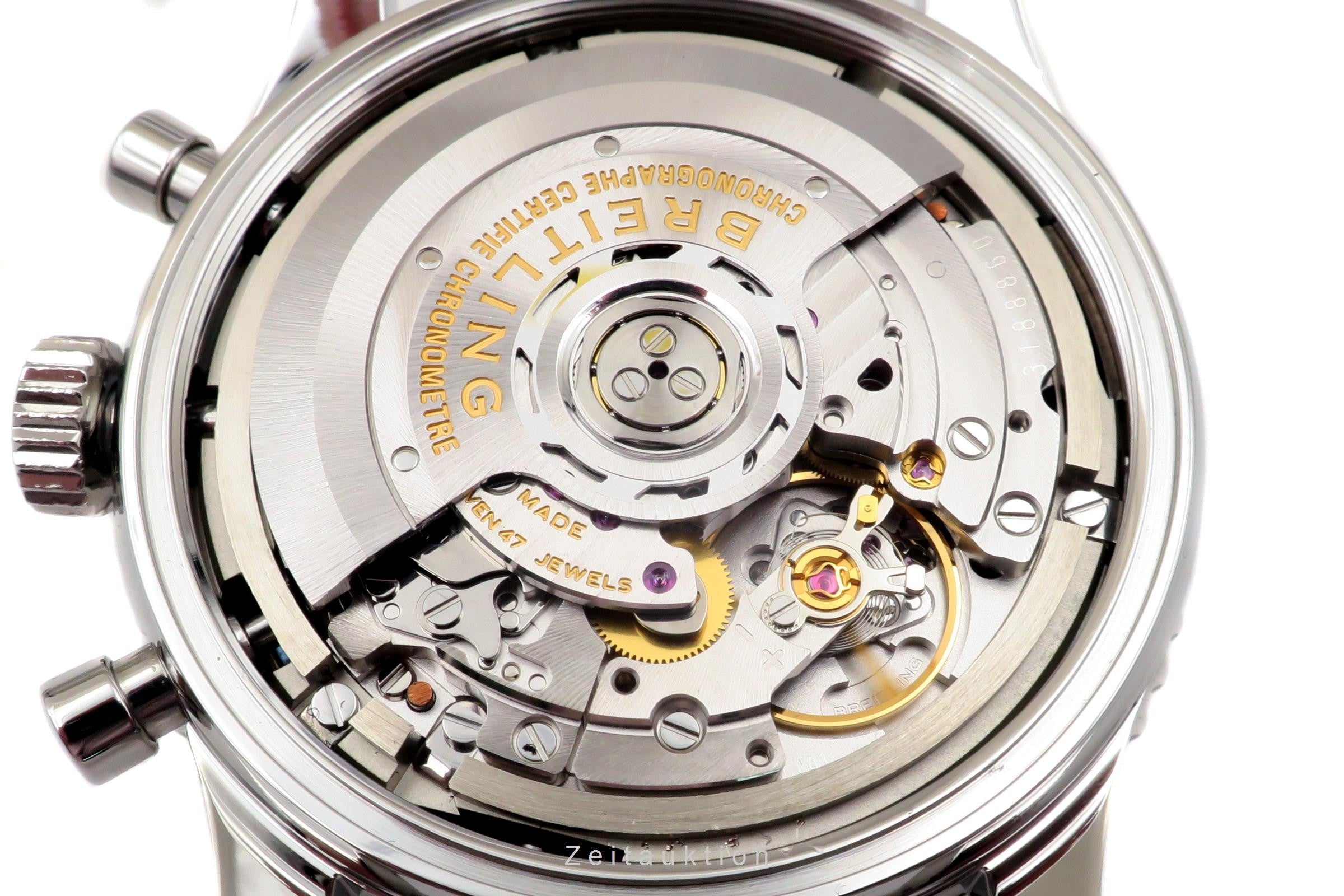 Breitling Navitimer 01 Honor Flight Chronograph Blue Dial Stahl Automatik AB0120 [2304039]