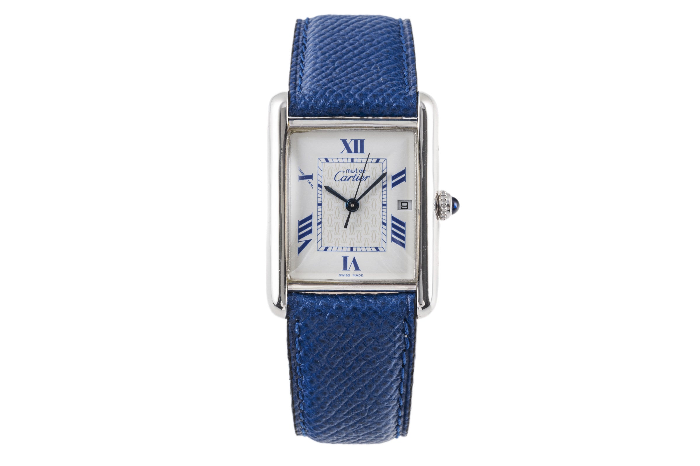 Cartier Tank silver quartz unisex 2414, W1014154  [2304070]