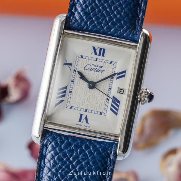 Cartier Tank silver quartz unisex 2414, W1014154  [2304070]