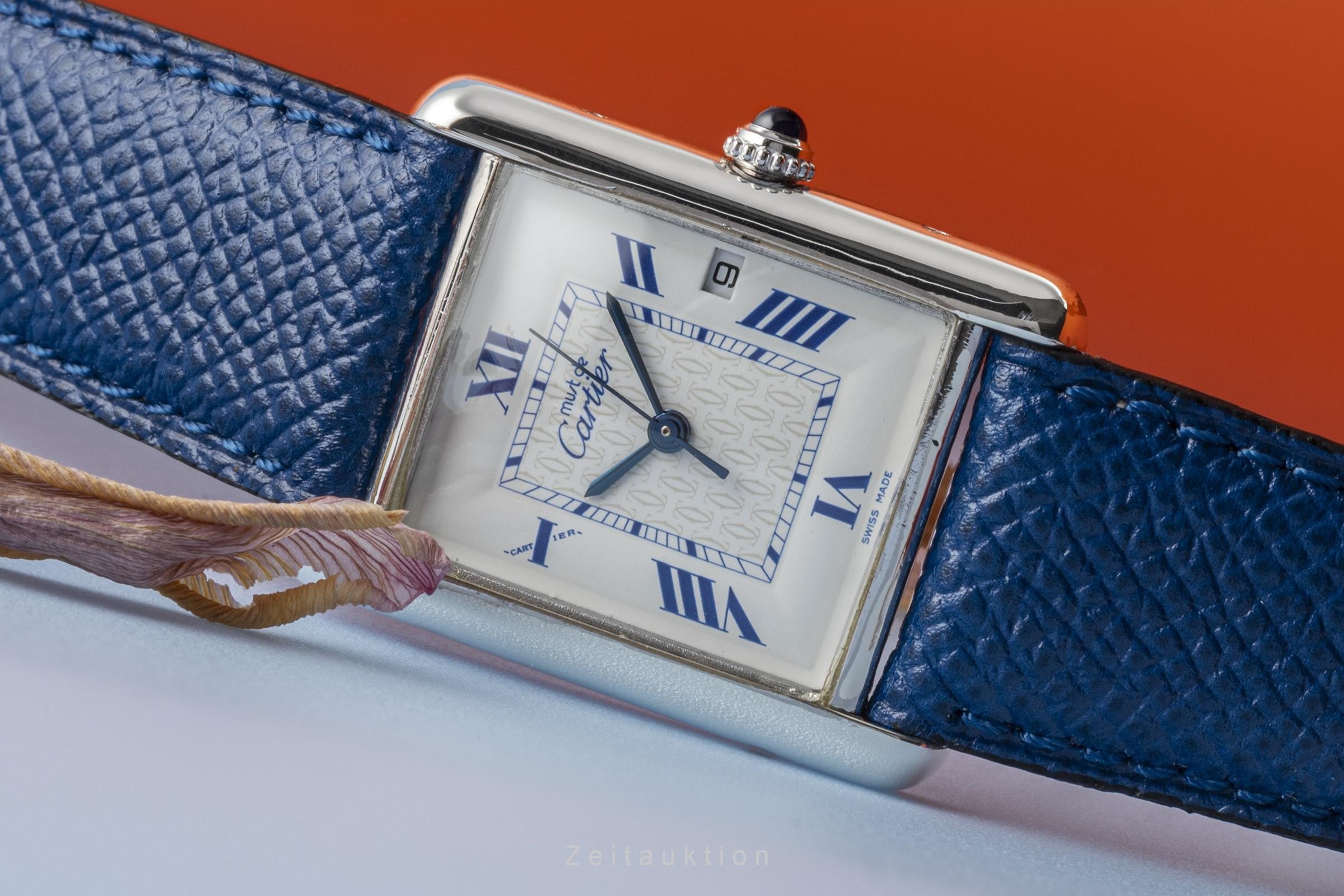 Cartier Tank silver quartz unisex 2414, W1014154  [2304070]