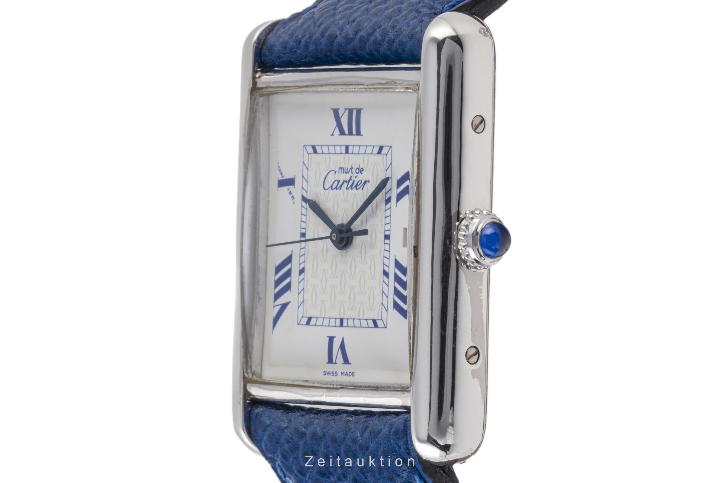 Cartier Tank silver quartz unisex 2414, W1014154  [2304070]