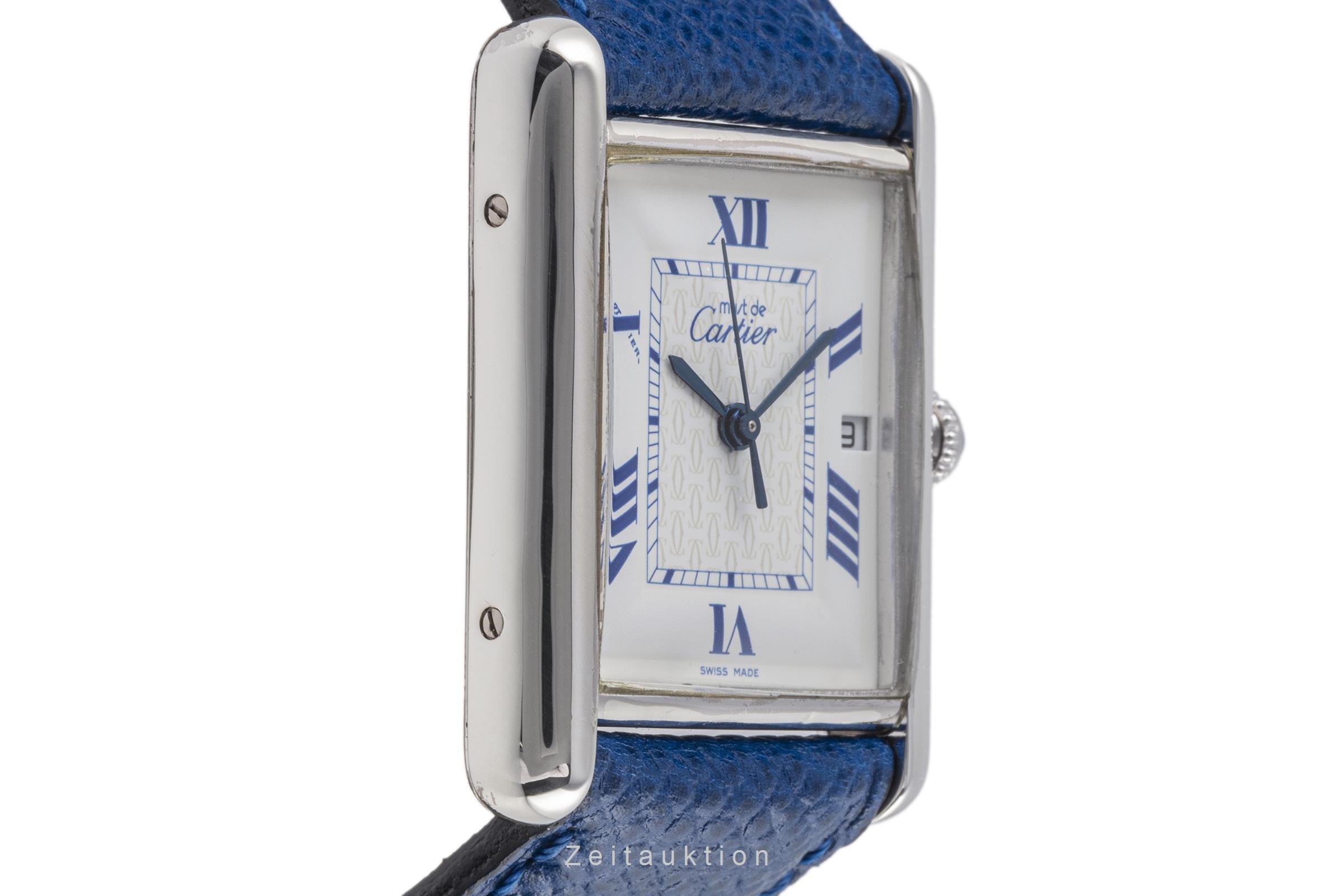 Cartier Tank silver quartz unisex 2414, W1014154  [2304070]