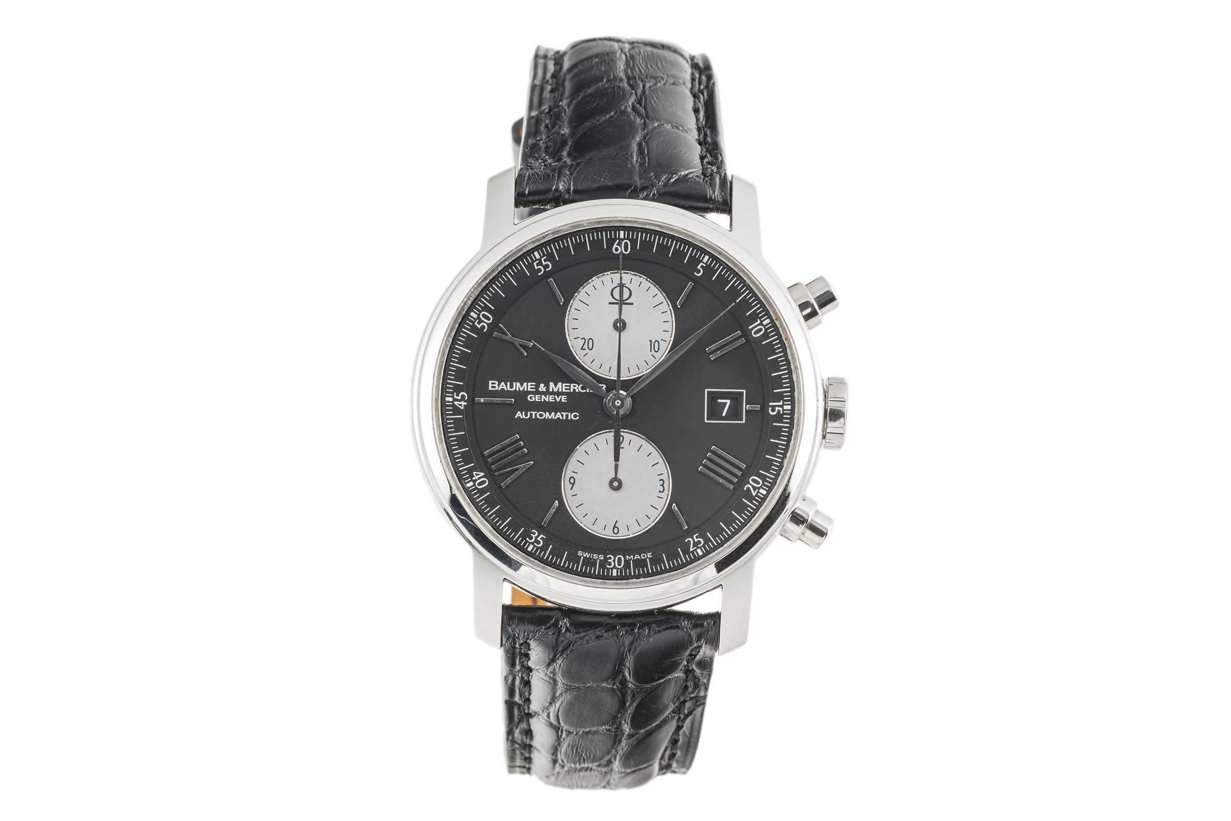 Baume & Mercier Classima chronograph steel automatic men's watch 65591  [2304106]