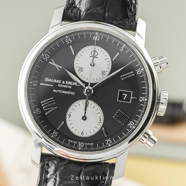 Baume & Mercier Classima chronograph steel automatic men's watch 65591  [2304106]