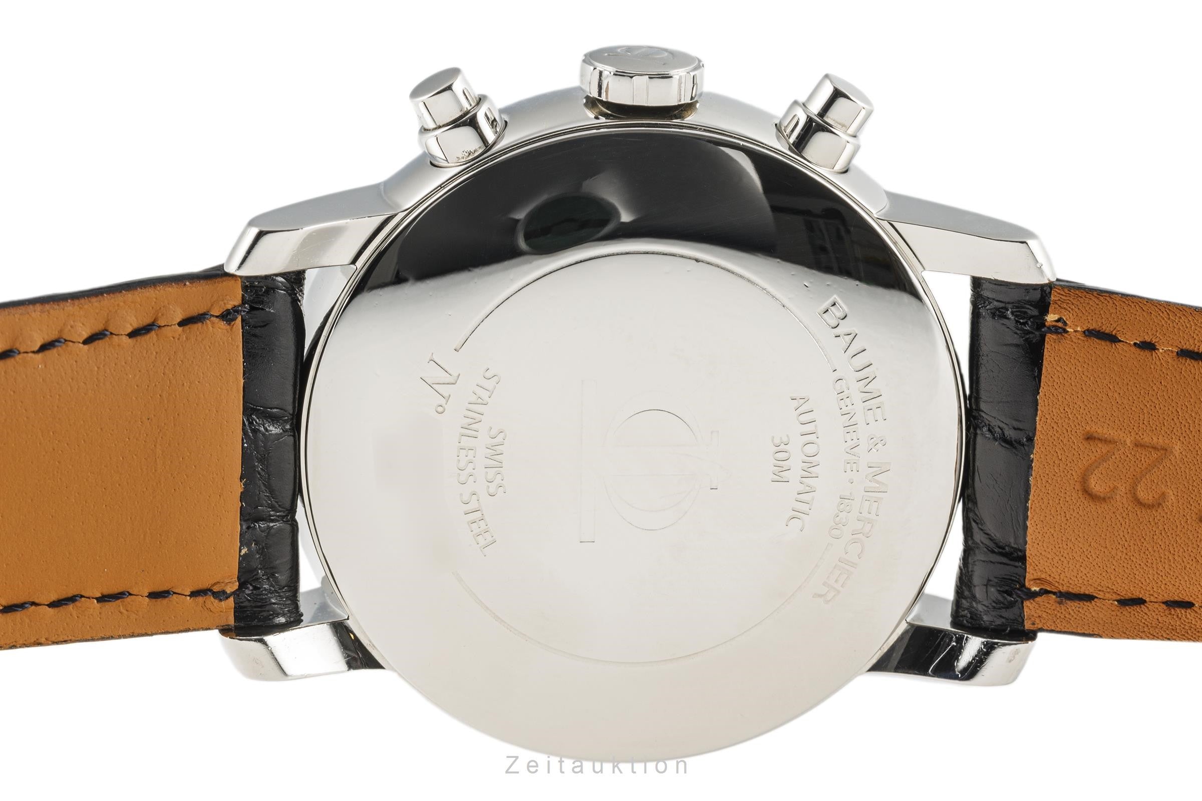 Baume & Mercier Classima chronograph steel automatic men's watch 65591  [2304106]