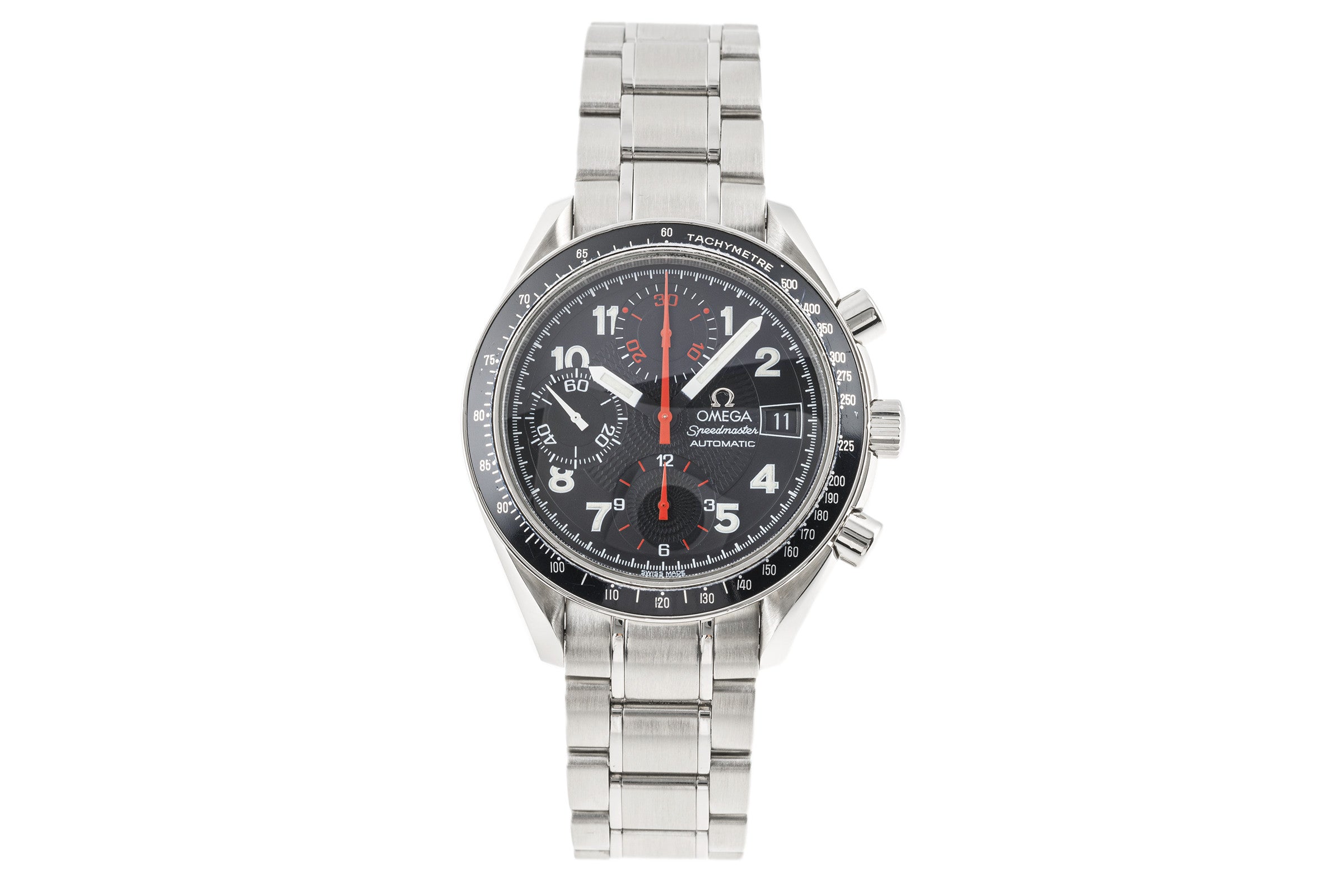 Omega Speedmaster chronograph steel automatic Kal. 1152 Ref