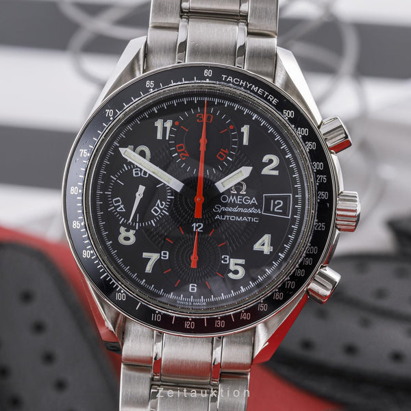 Omega Speedmaster chronograph steel automatic men's watch 175.0083, 375.0083, 3513.53.00 LP: 6100EUR  [2304125]