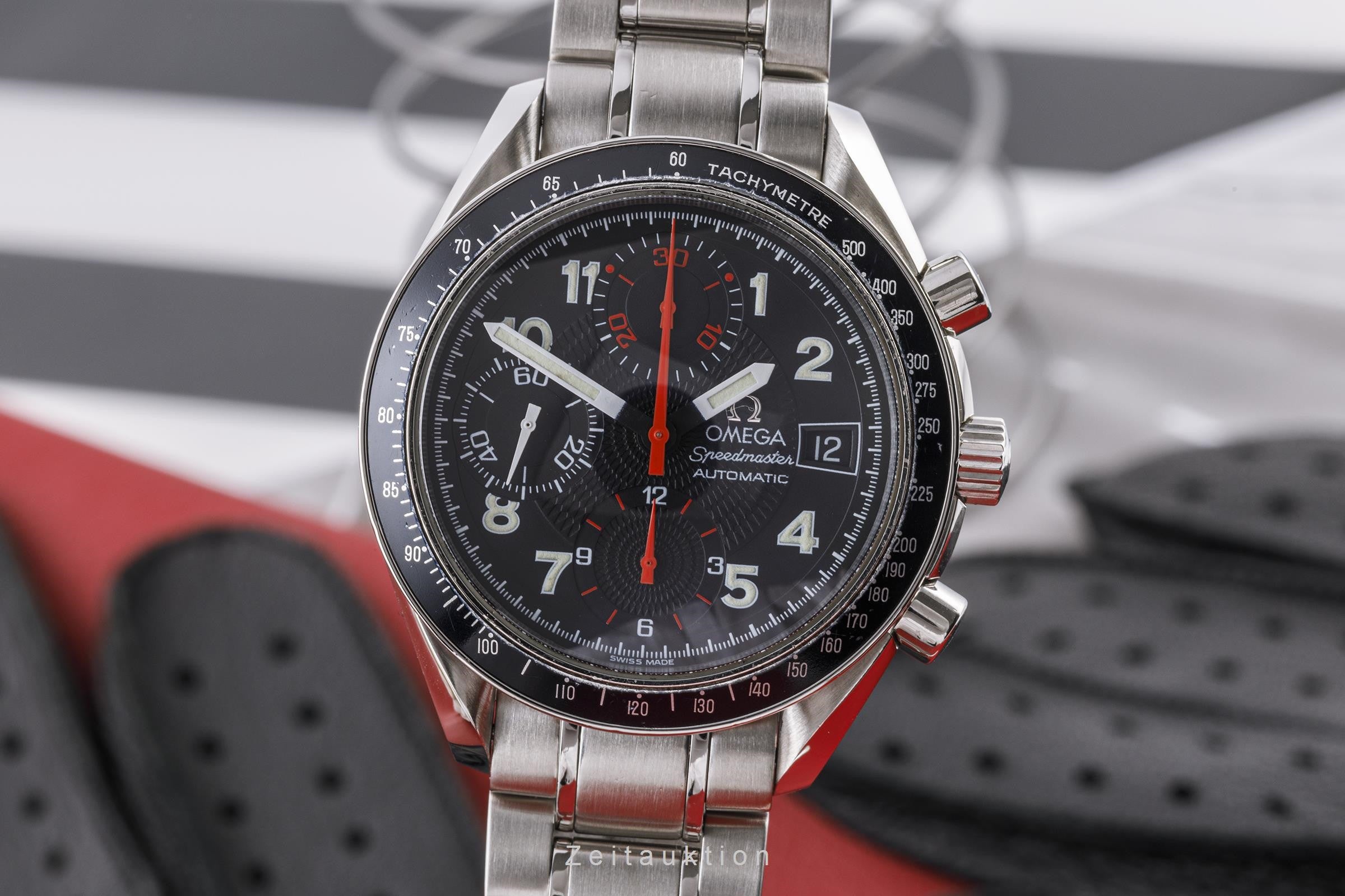 Omega Speedmaster chronograph steel automatic men's watch 175.0083, 375.0083, 3513.53.00 LP: 6100EUR  [2304125]