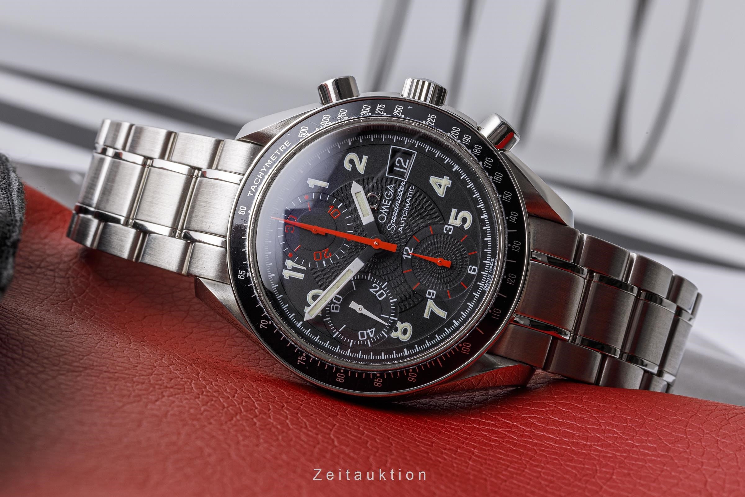 Omega Speedmaster chronograph steel automatic men's watch 175.0083, 375.0083, 3513.53.00 LP: 6100EUR  [2304125]