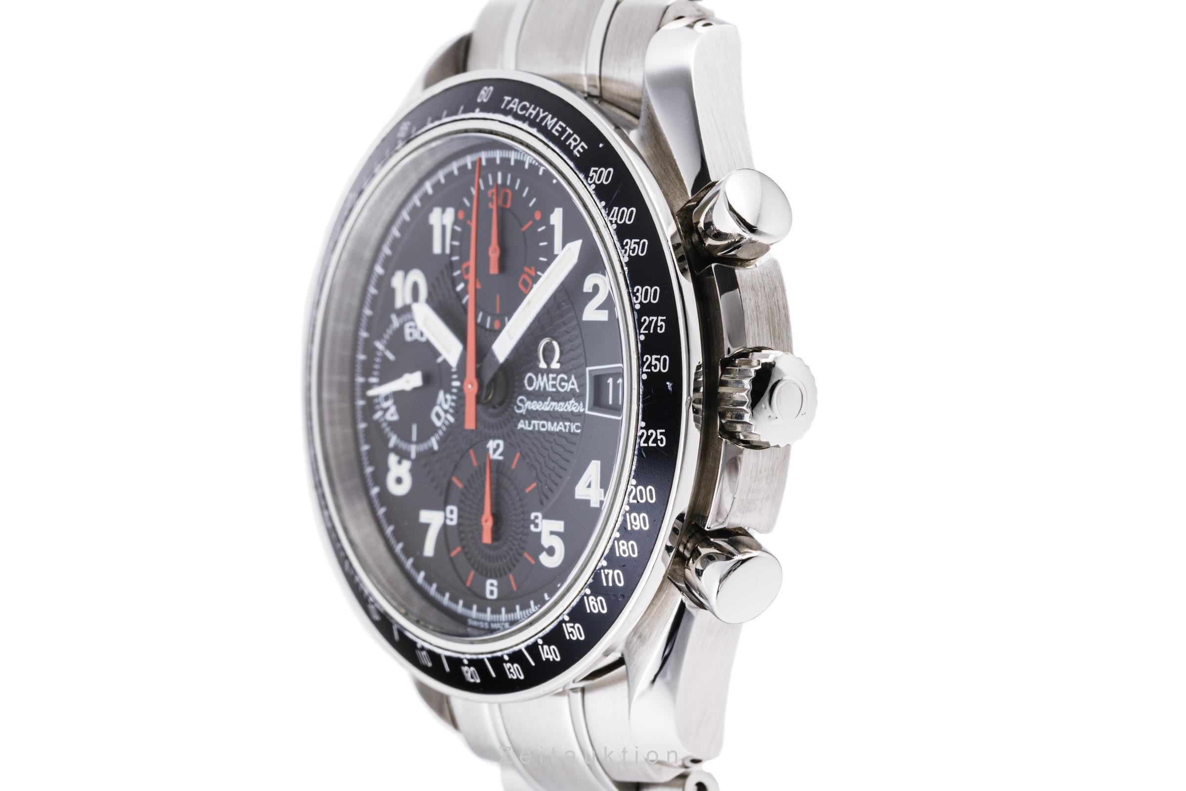 Omega Speedmaster chronograph steel automatic men's watch 175.0083, 375.0083, 3513.53.00 LP: 6100EUR  [2304125]