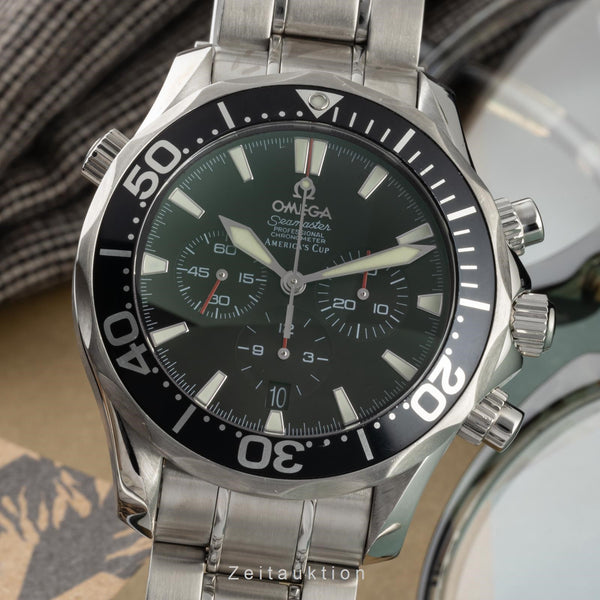 Omega Seamaster cronografo acciaio automatismo orologio da uomo 178.0515, 2594.50.00 LP: 9100EUR  [2304130]