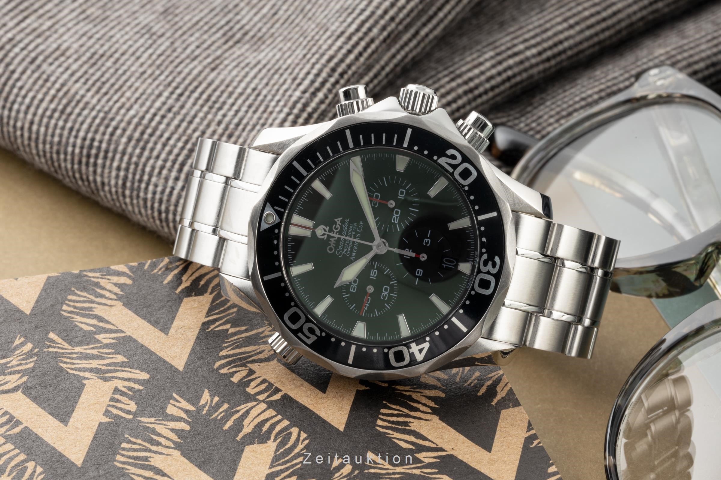 Omega Seamaster cronografo acciaio automatismo orologio da uomo 178.0515, 2594.50.00 LP: 9100EUR  [2304130]