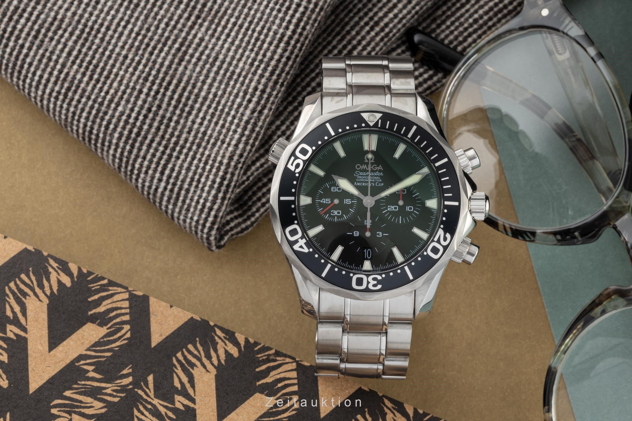 Omega Seamaster cronografo acciaio automatismo orologio da uomo 178.0515, 2594.50.00 LP: 9100EUR  [2304130]