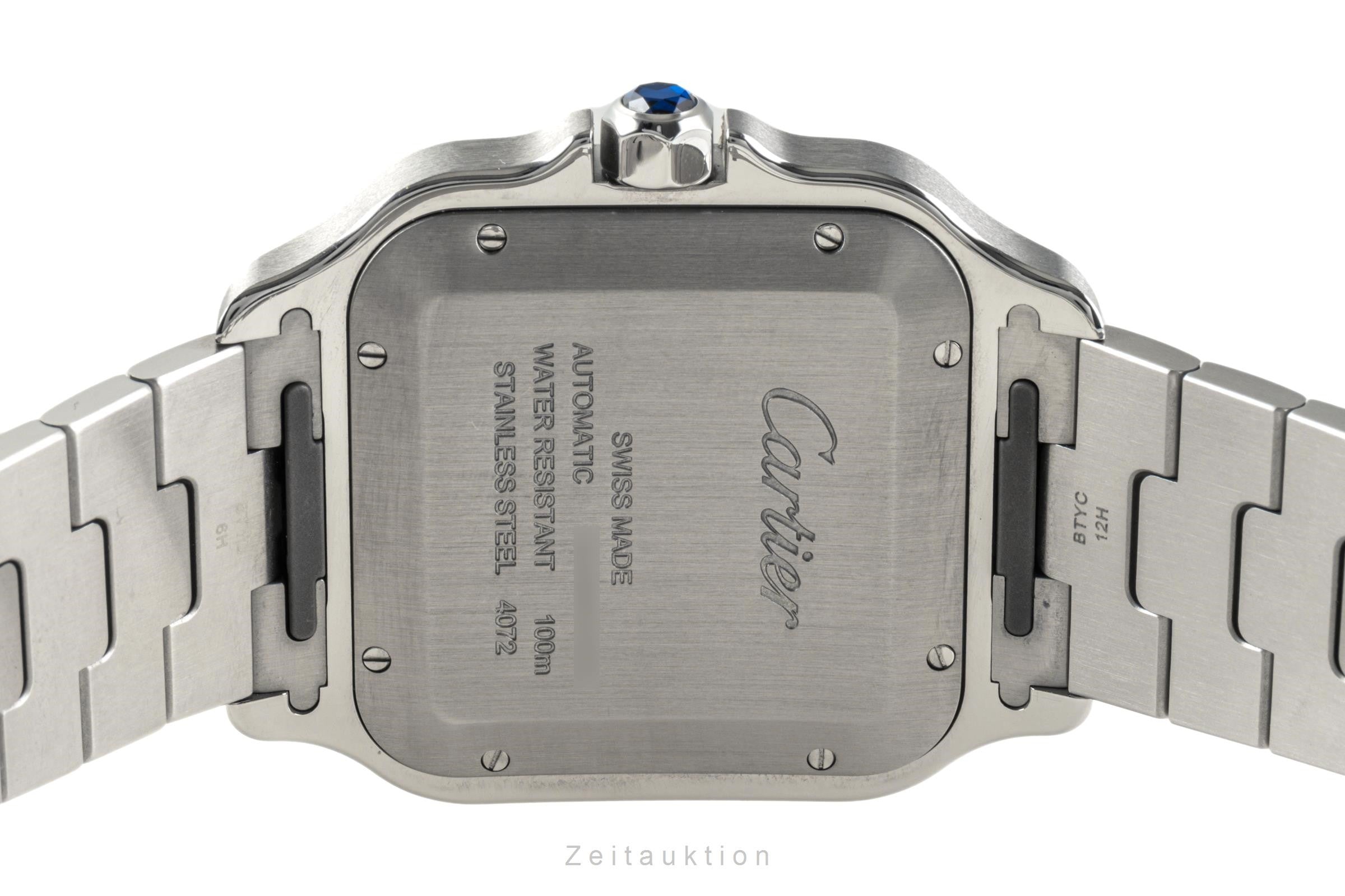 Cartier Santos acciaio automatismo orologio da uomo WSSA0009 LP: 7900EUR  [2304137]