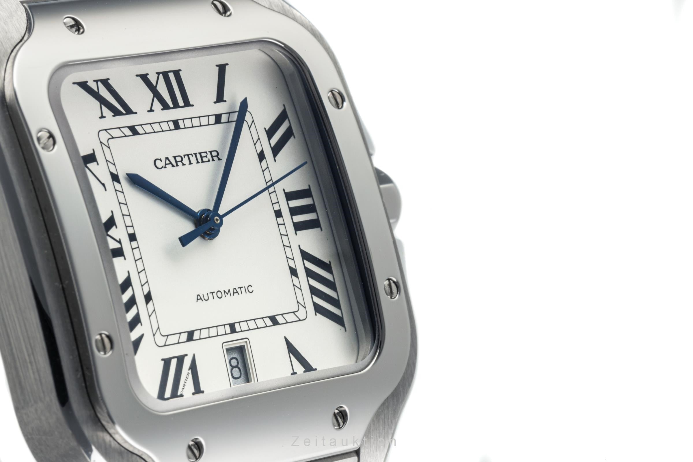 Cartier Santos acciaio automatismo orologio da uomo WSSA0009 LP: 7900EUR  [2304137]