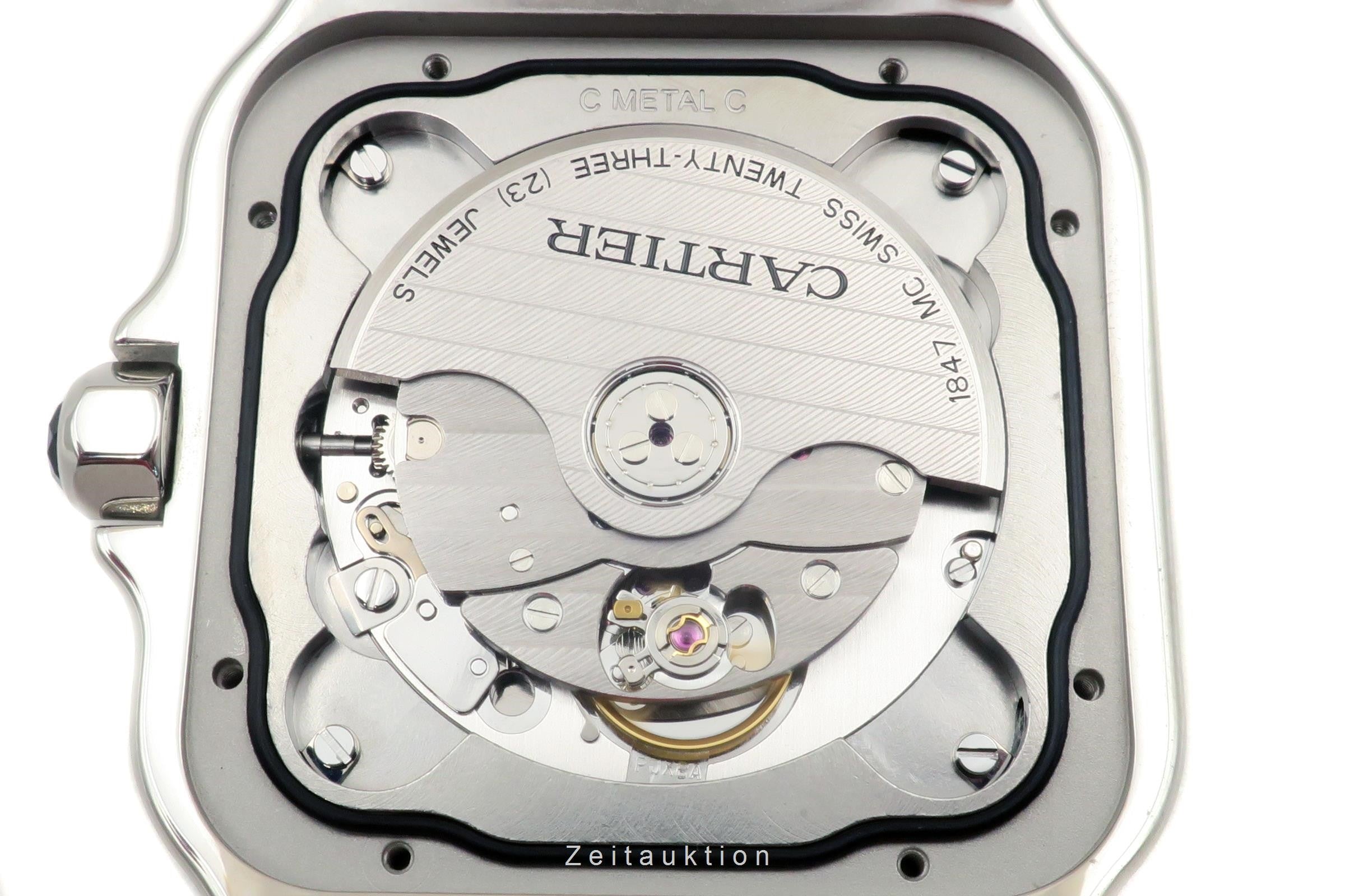 Cartier Santos acciaio automatismo orologio da uomo WSSA0009 LP: 7900EUR  [2304137]