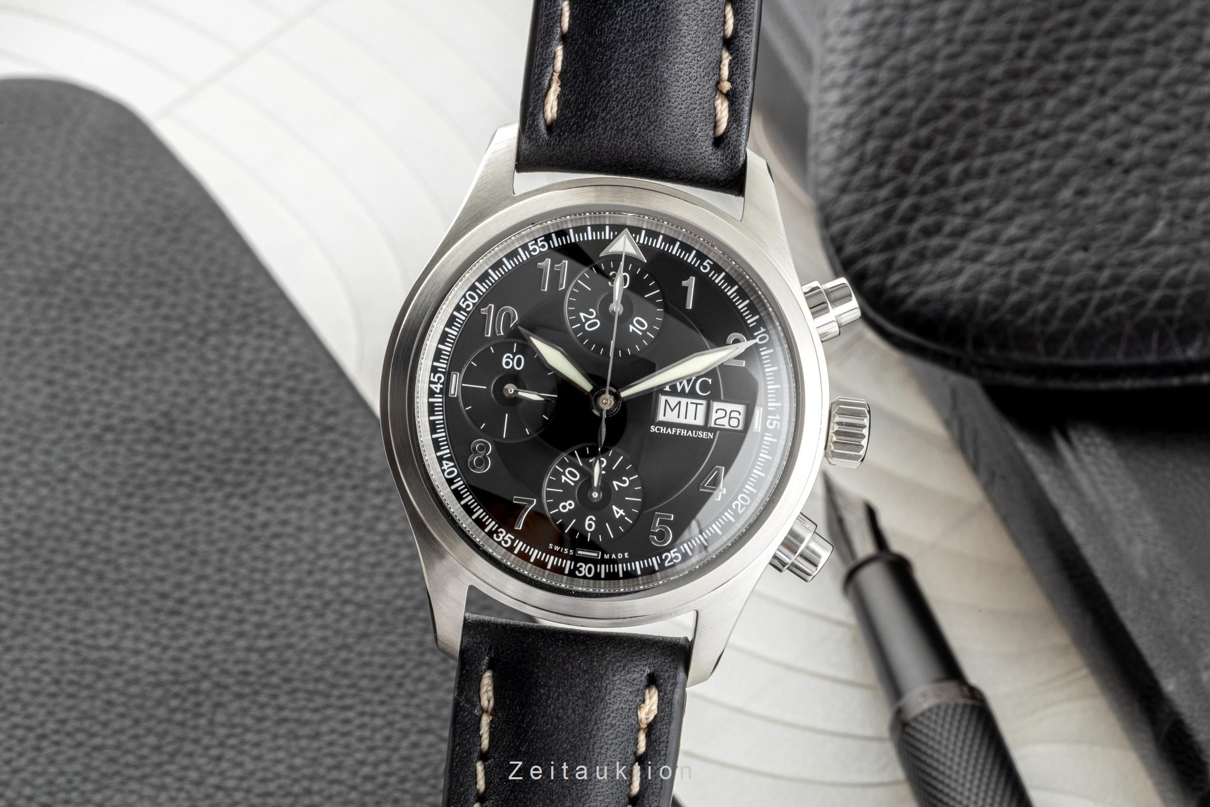 IWC Fliegerchronograph cronografo acciaio automatismo orologio da uomo IW3706  [2304161]
