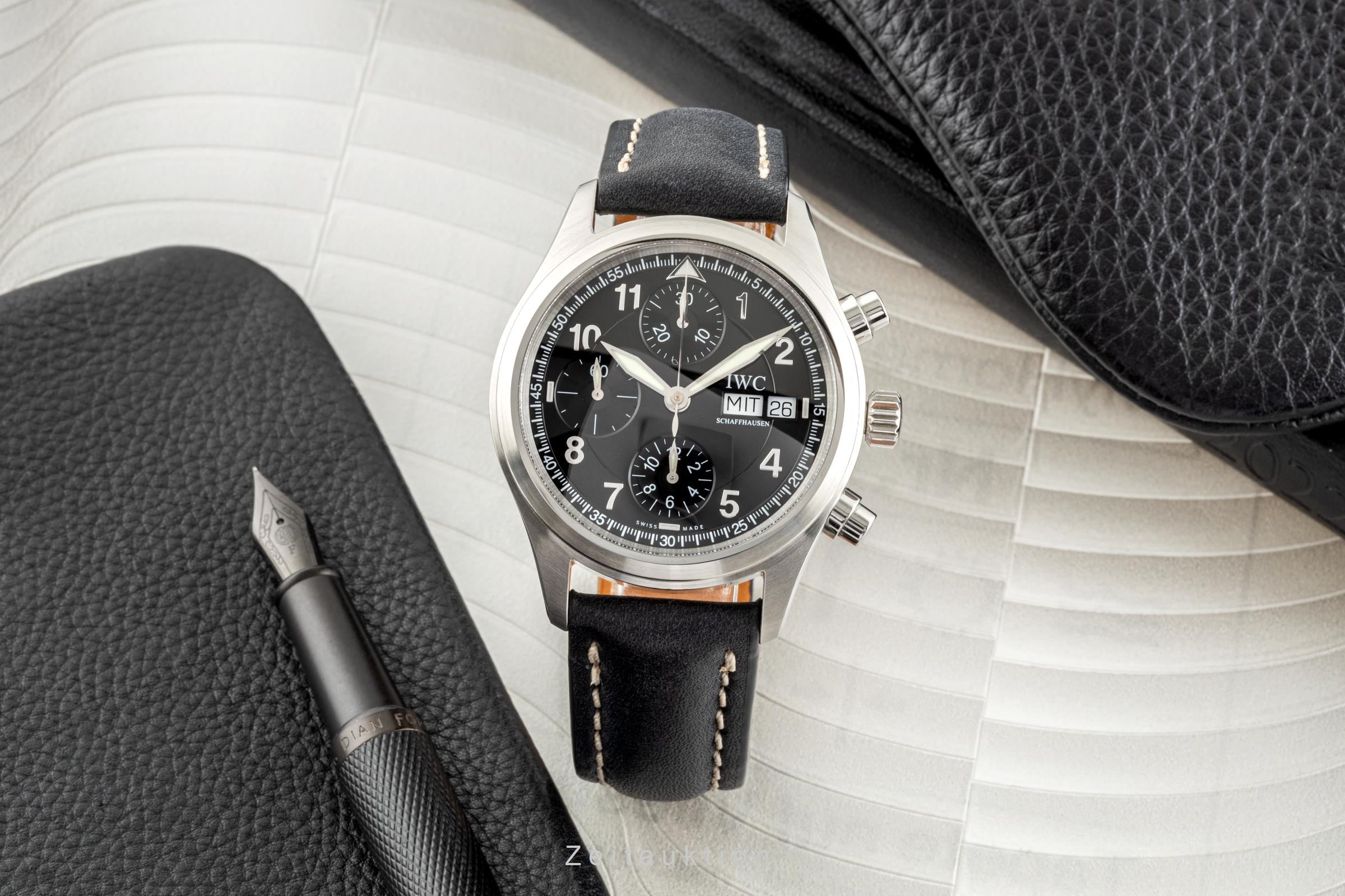 IWC Fliegerchronograph chronograph steel automatic men's watch IW3706  [2304161]