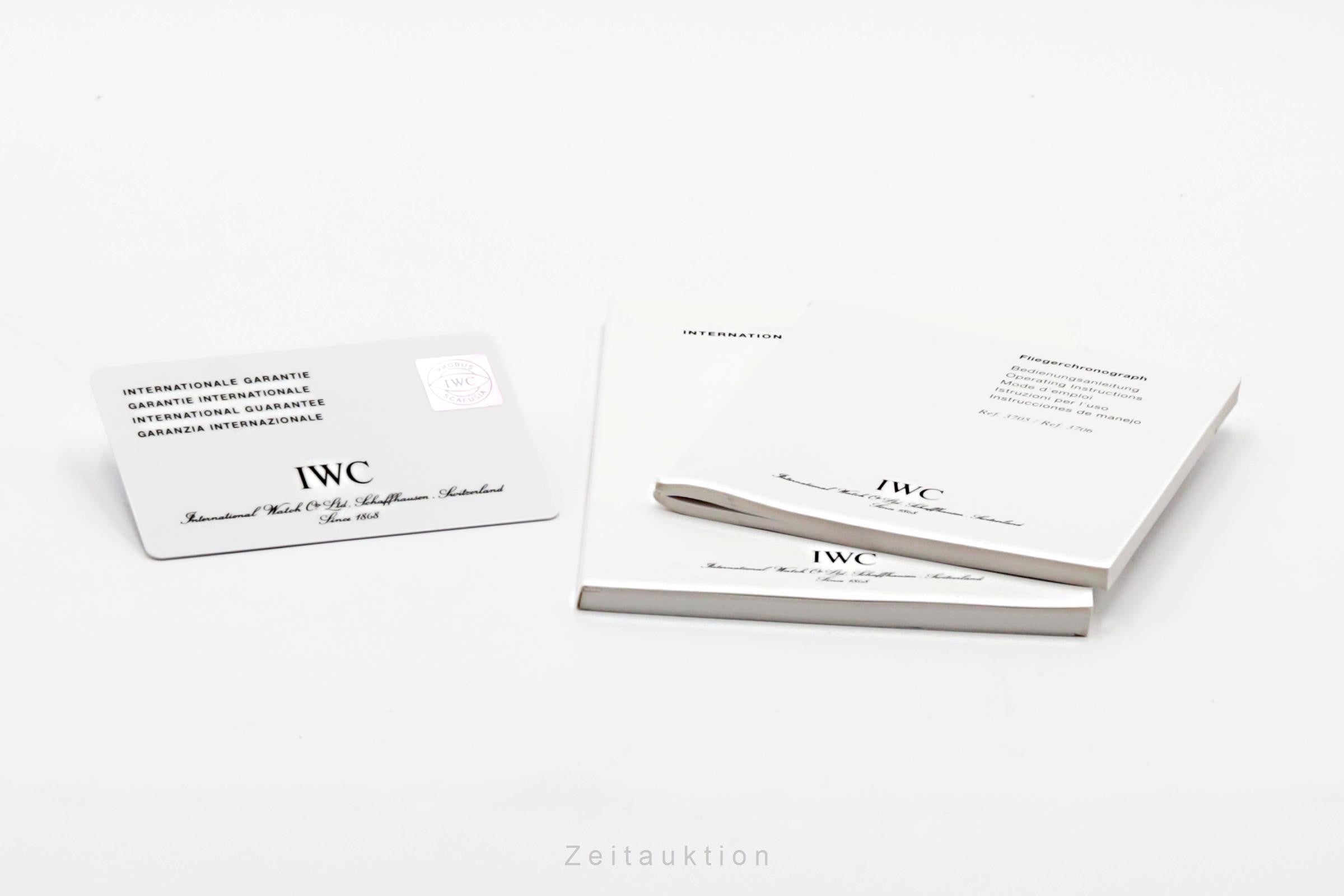 IWC Fliegerchronograph chronograph steel automatic men's watch IW3706  [2304161]