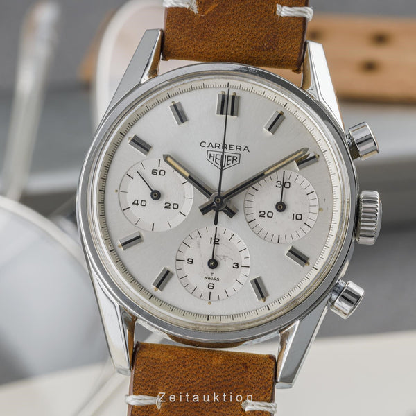 Tag Heuer Carrera chronograph steel manual winding men's watch 2447 LP: 0EUR  [2304164]