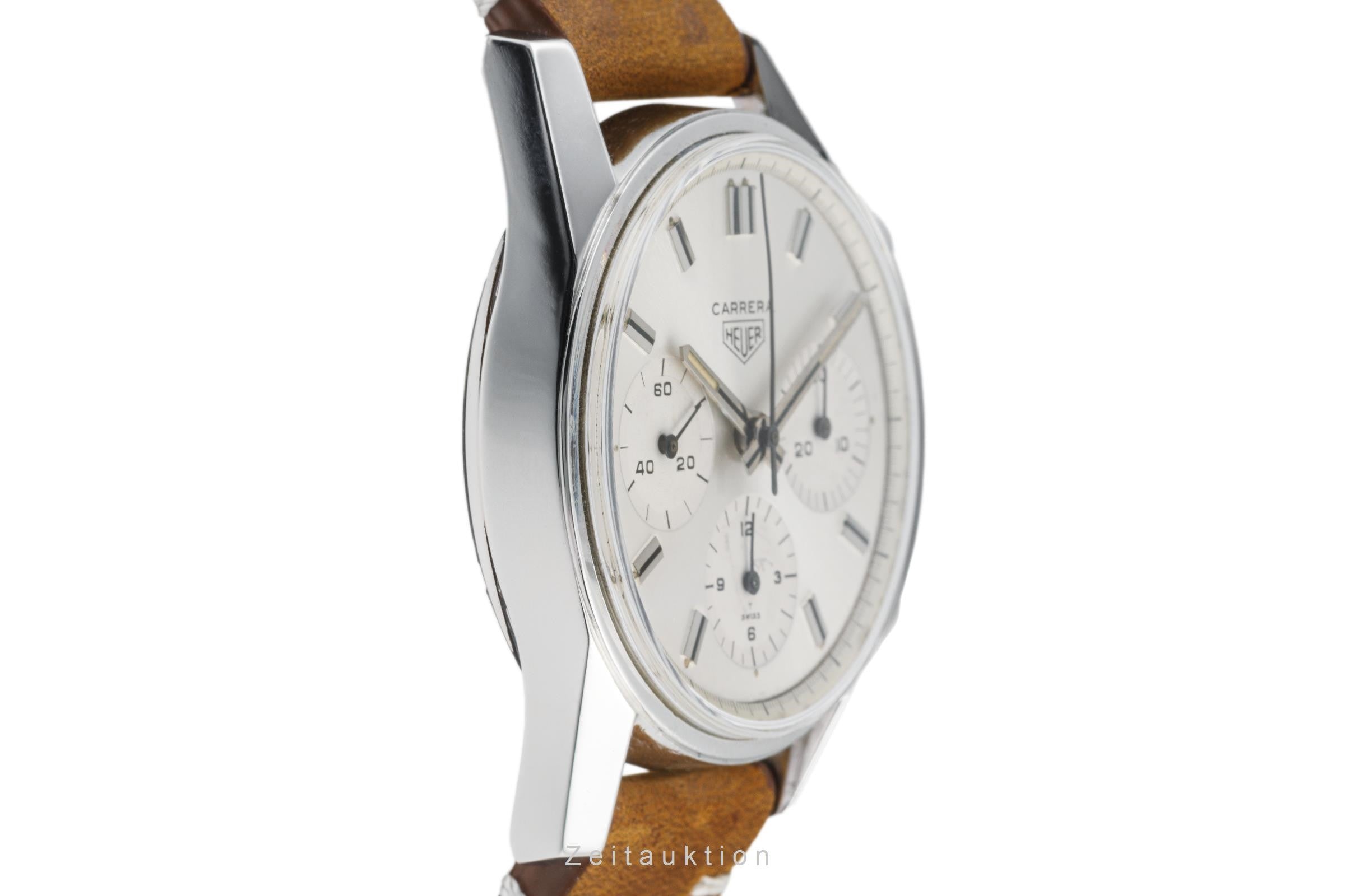 Tag Heuer Carrera chronograph steel manual winding men's watch 2447 LP: 0EUR  [2304164]