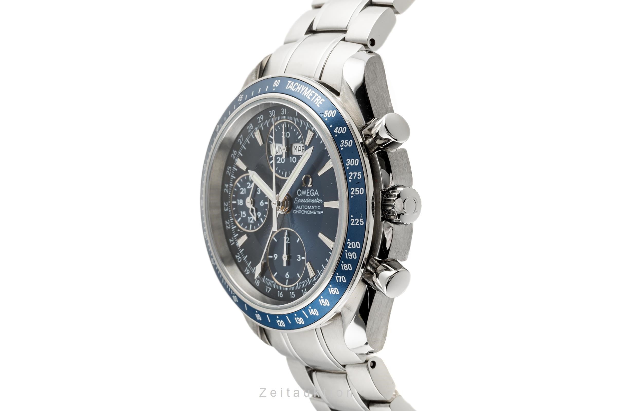 Omega Speedmaster chronograph steel automatic men's watch 178.0058, 3222.80.00 LP: 6100EUR  [2304176]