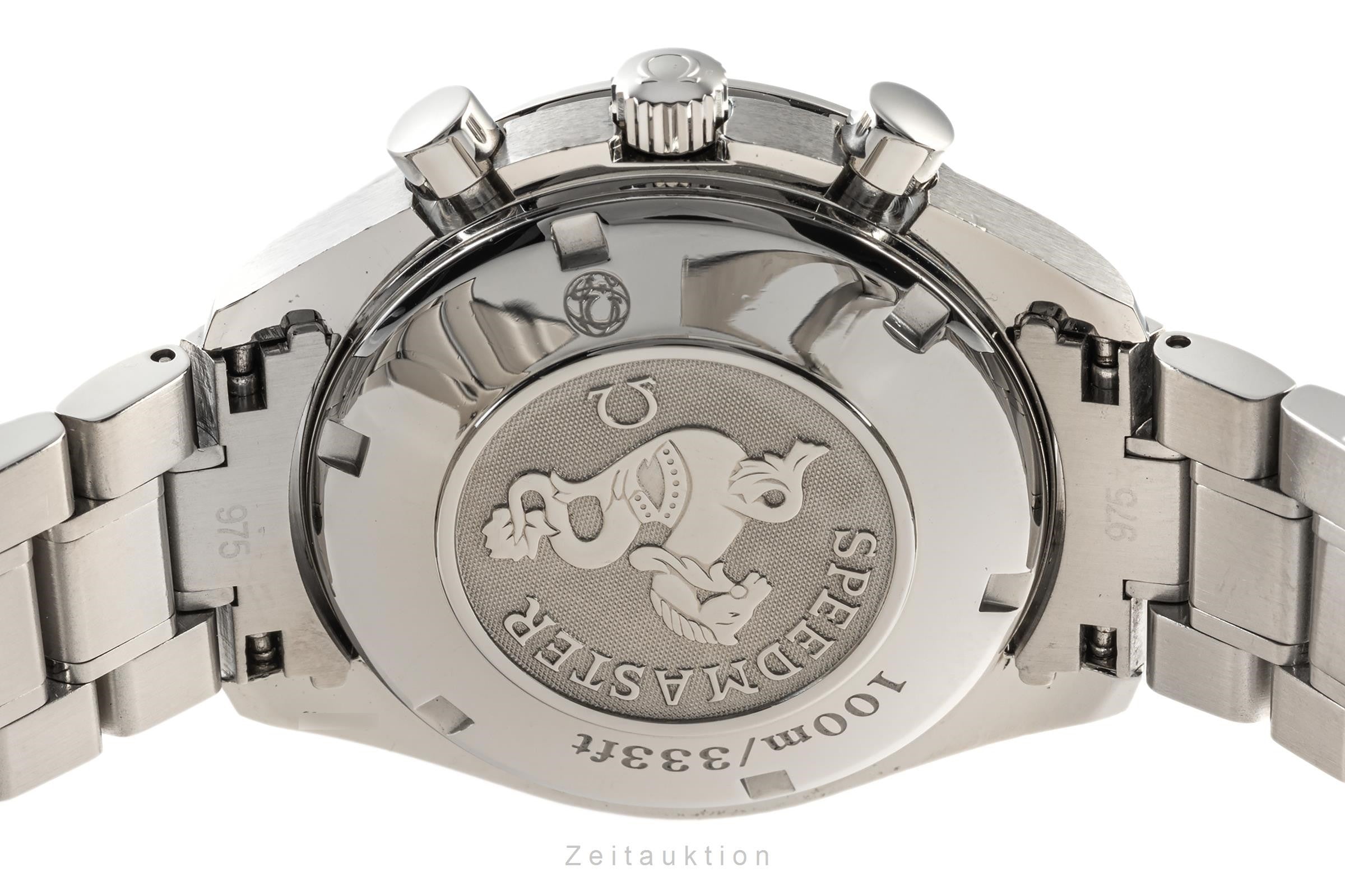 Omega Speedmaster chronograph steel automatic men's watch 178.0058, 3222.80.00 LP: 6100EUR  [2304176]