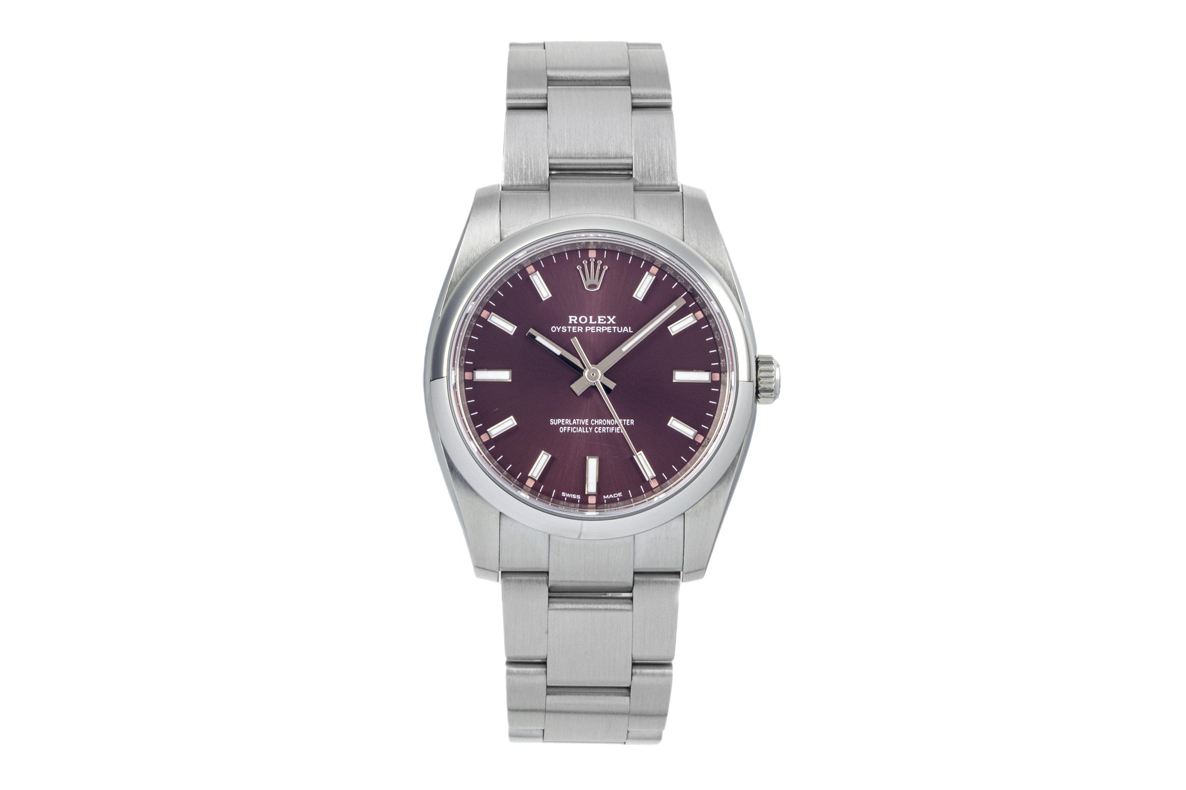 Rolex Oyster Perpetual acier automatique montre pour hommes 114200  [2304192]