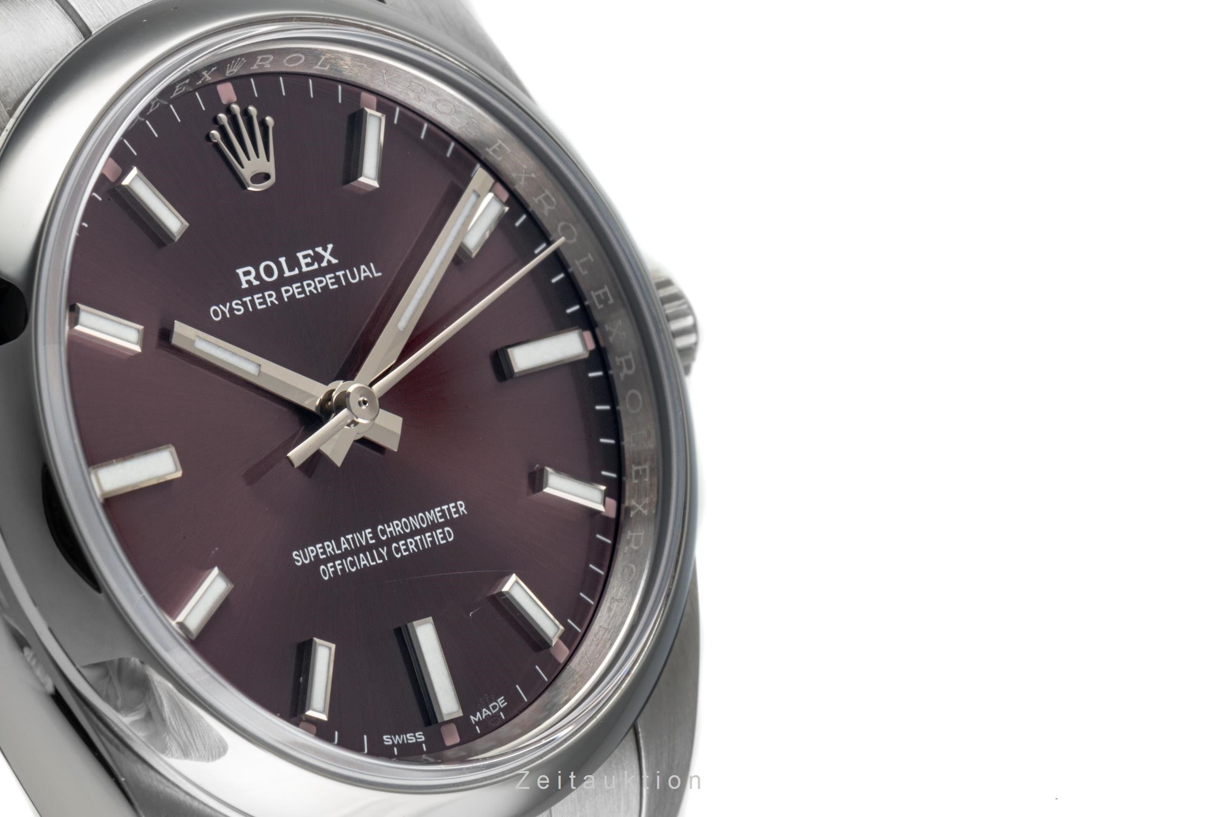 Rolex Oyster Perpetual acier automatique montre pour hommes 114200  [2304192]