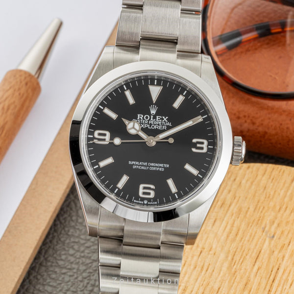 Rolex Explorer acciaio automatismo orologio da uomo 224270  [2304206]