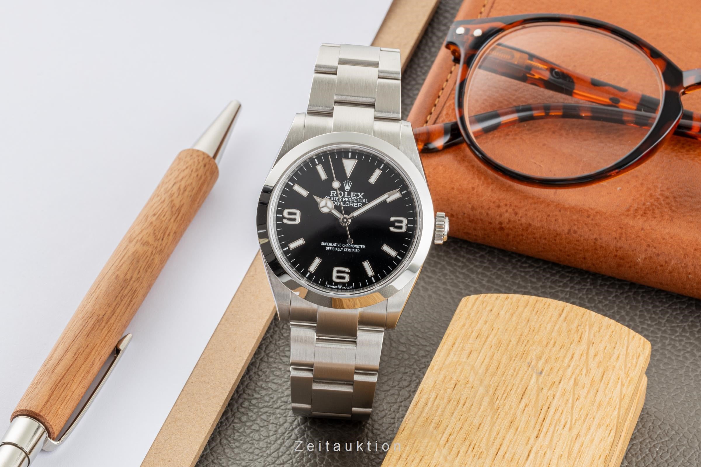 Rolex Explorer acciaio automatismo orologio da uomo 224270  [2304206]