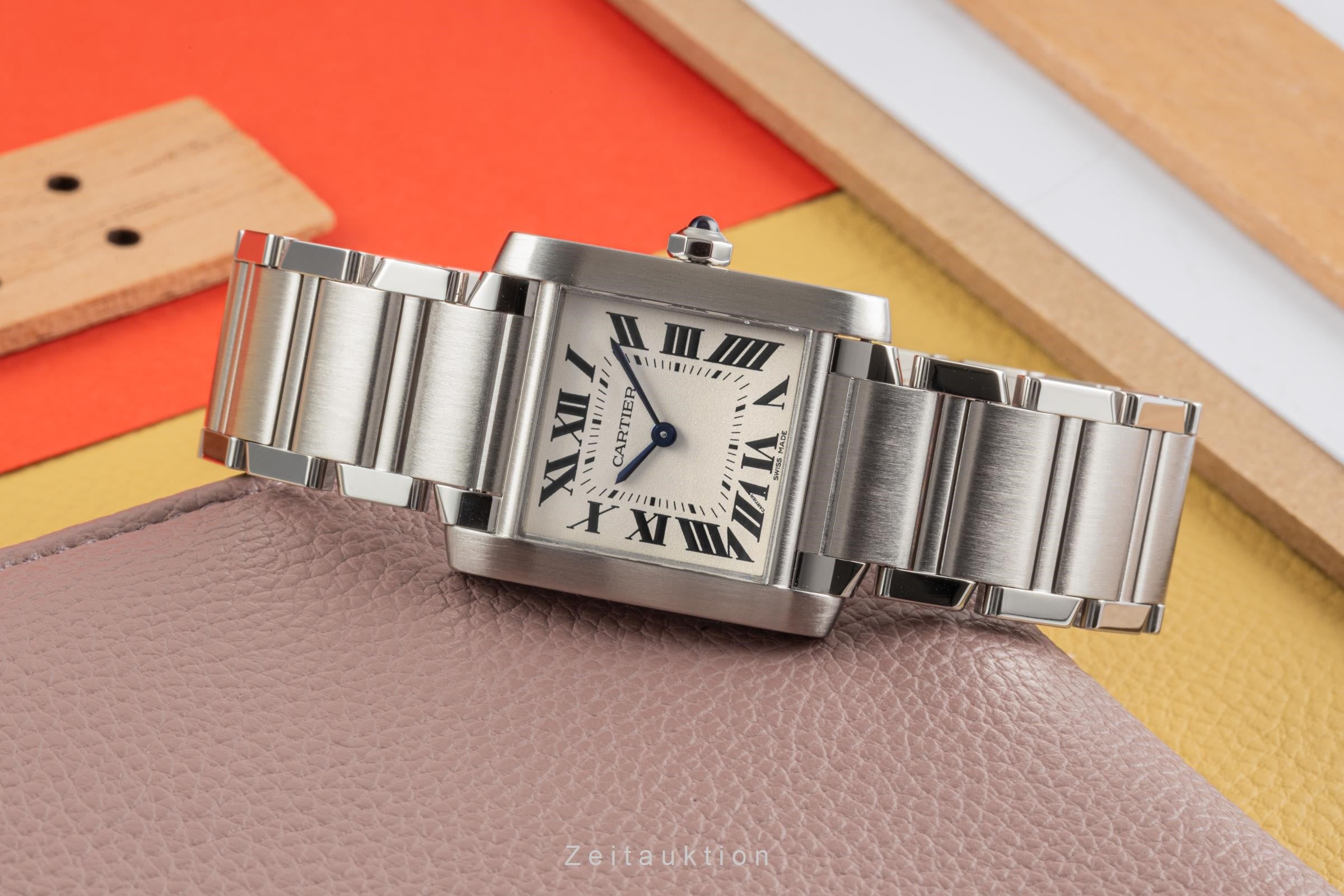 Cartier Tank Francaise acier quartz montre pour femmes WSTA0005, 3751  [2304253]