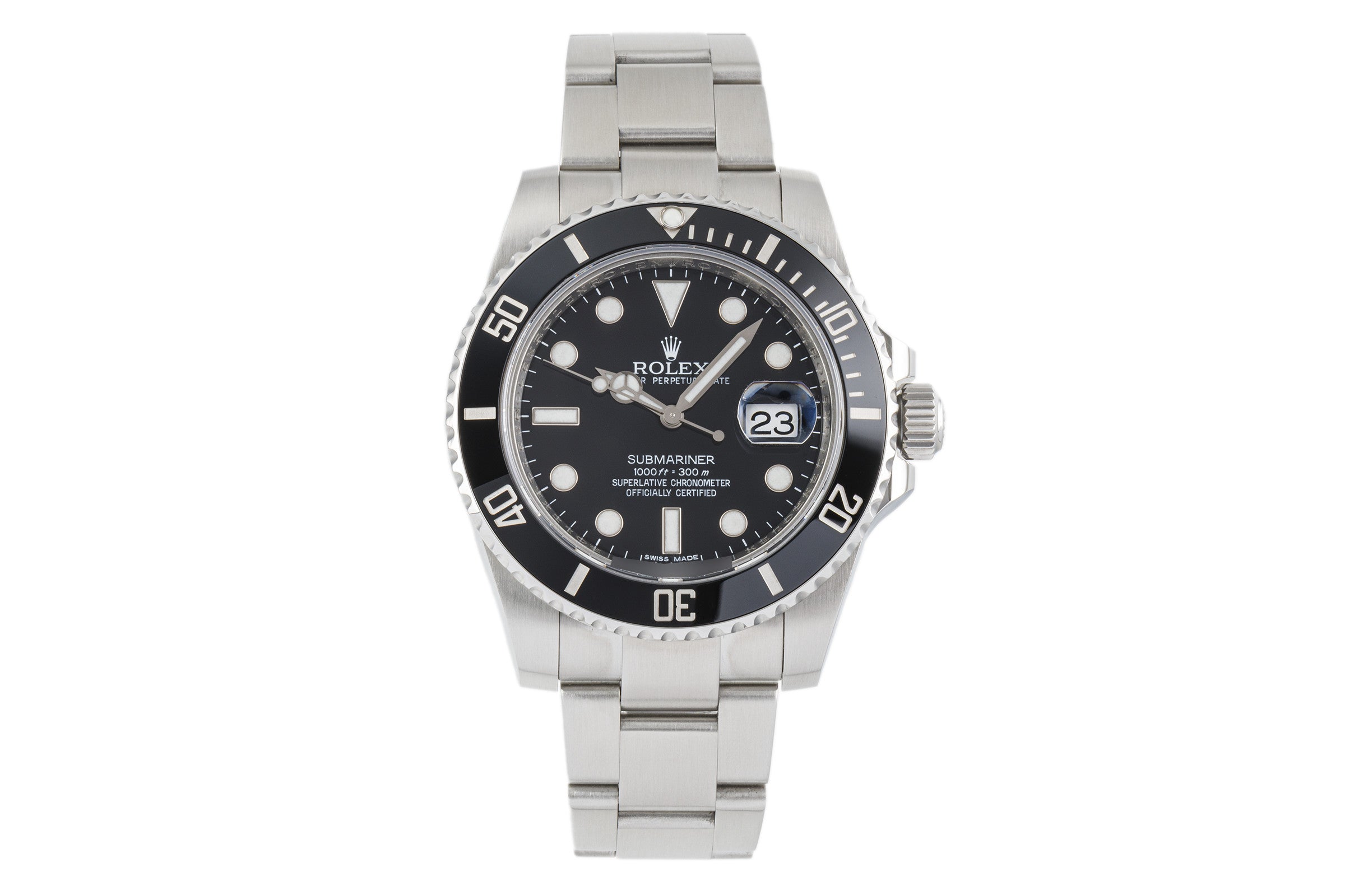 Rolex Submariner Date 40 Oyster Edelstahl Automatik Herrenuhr Ref 116610 G-Serie [2304260]