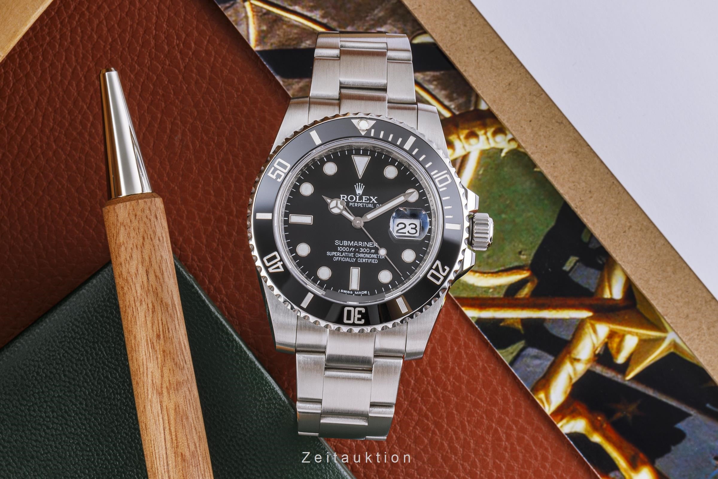 Rolex Submariner Date 40 Oyster Edelstahl Automatik Herrenuhr Ref 116610 G-Serie [2304260]