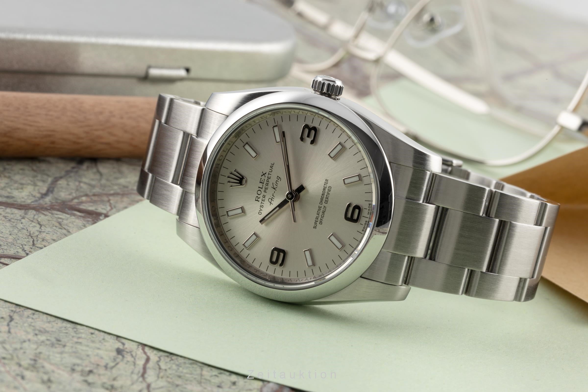 Rolex Air King acciaio automatismo orologio da uomo 114200  [2304265]