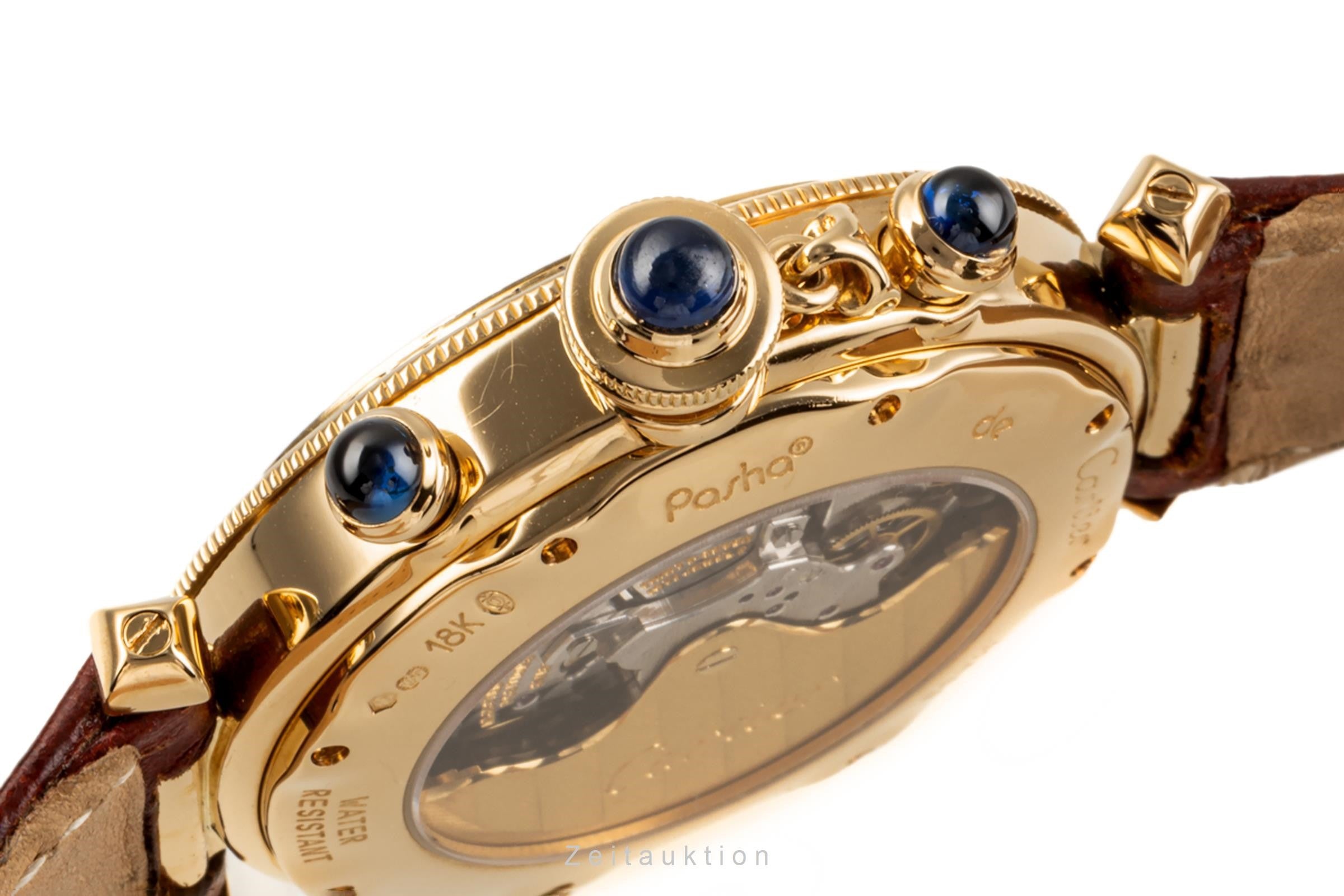 Cartier Pasha chronographe or 18 ct automatique montre pour hommes 2111, W3007751 LP: 27900EUR  [2304268]