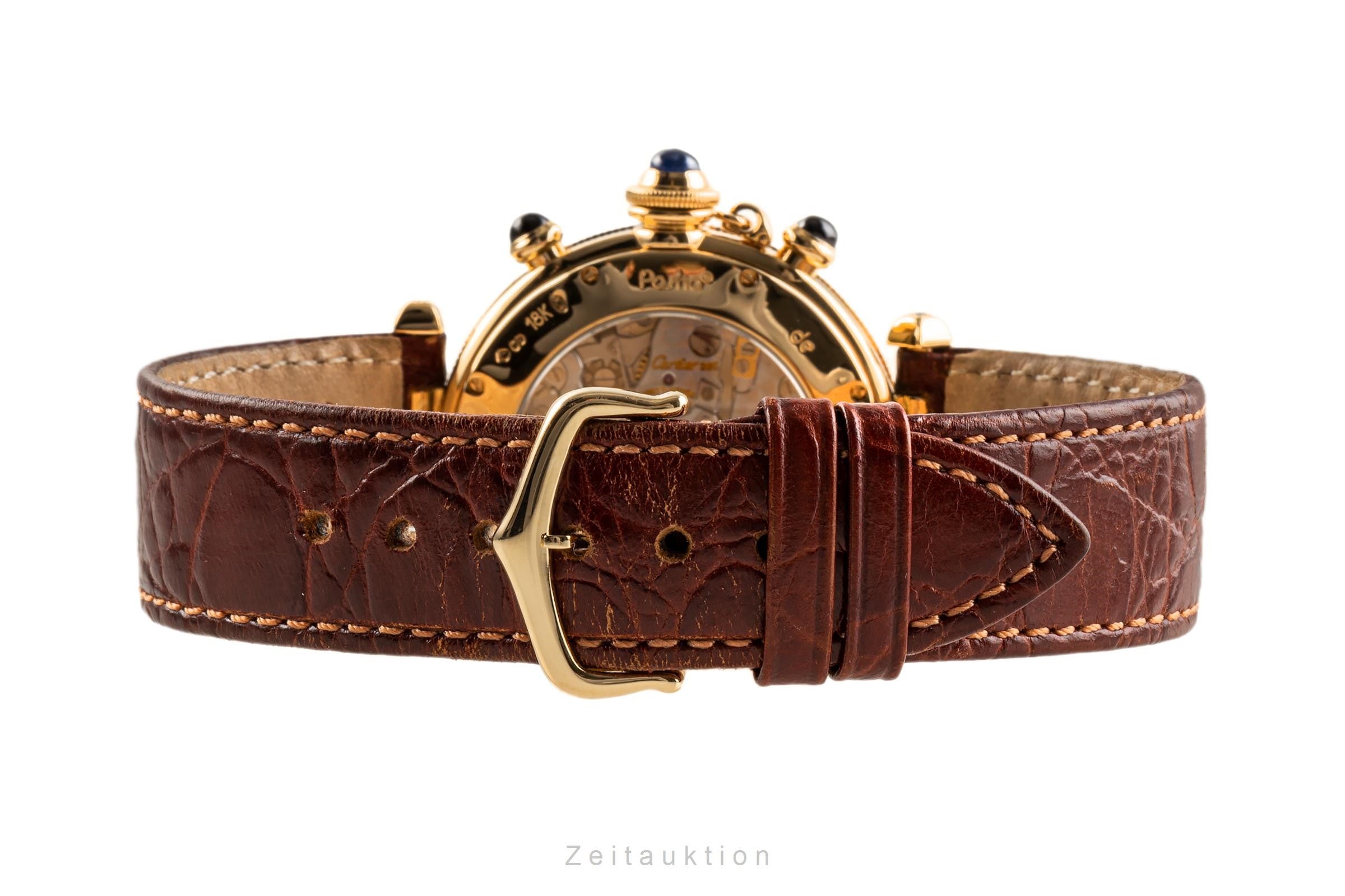 Cartier Pasha chronographe or 18 ct automatique montre pour hommes 2111, W3007751 LP: 27900EUR  [2304268]