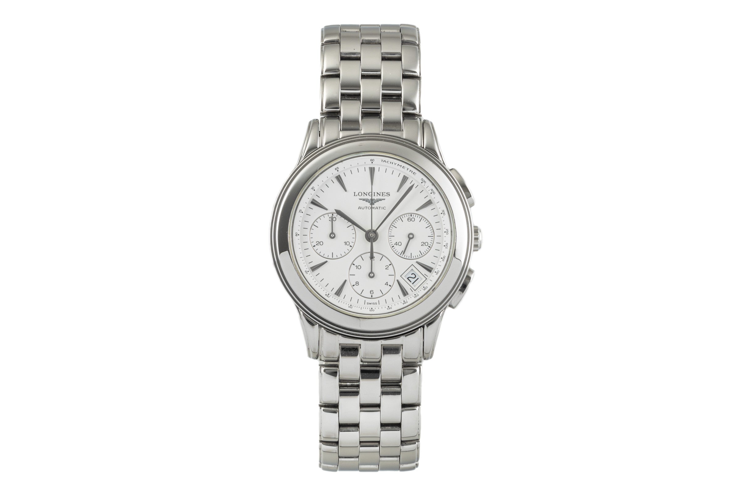 Longines Flagship chronograph steel automatic men's watch L4.718.4  [2304273]