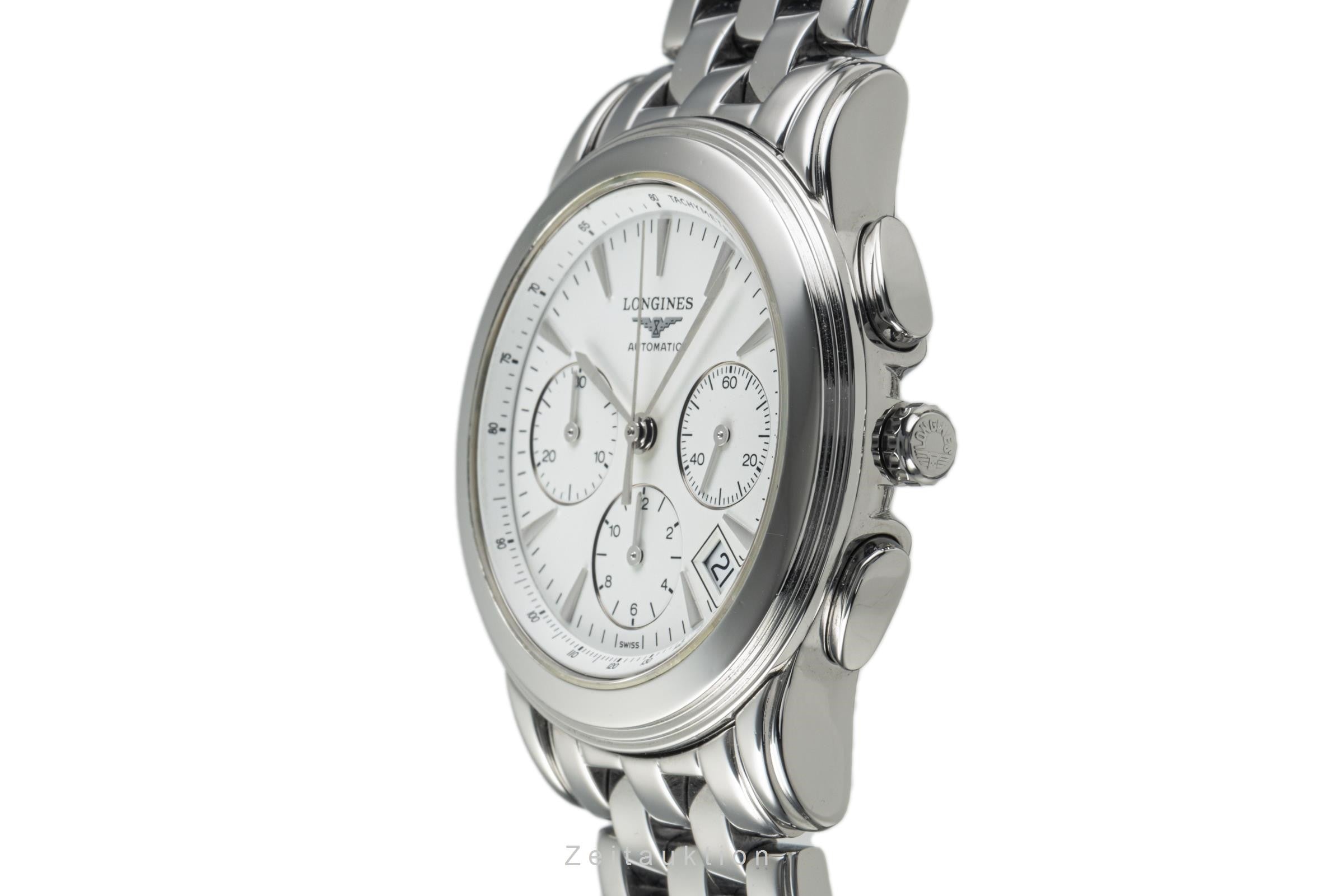 Longines Flagship chronograph steel automatic men's watch L4.718.4  [2304273]