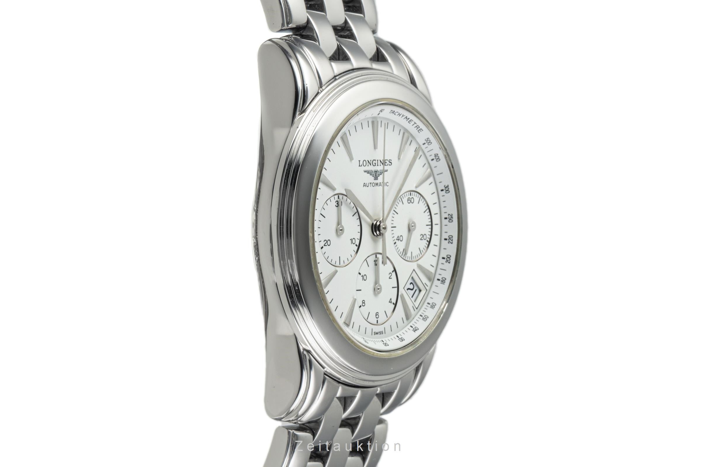 Longines Flagship chronograph steel automatic men's watch L4.718.4  [2304273]