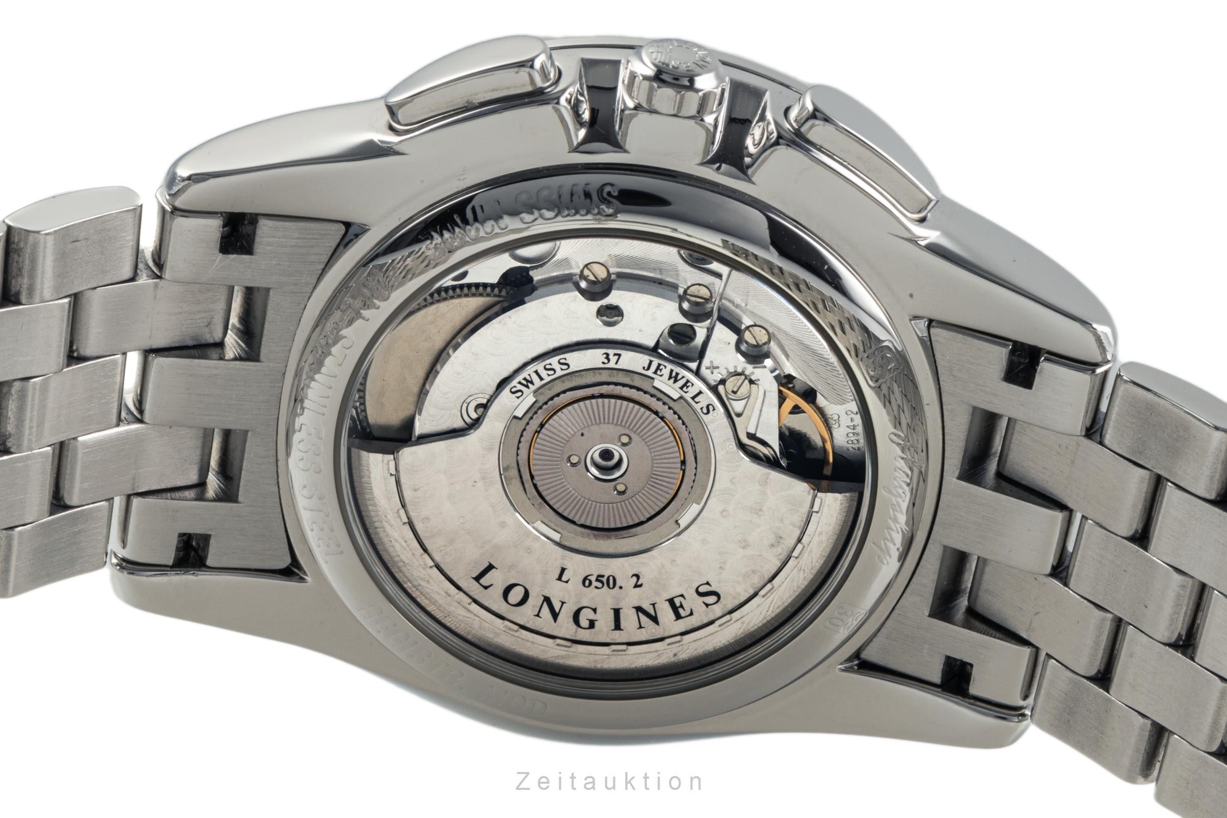 Longines Flagship chronograph steel automatic men's watch L4.718.4  [2304273]