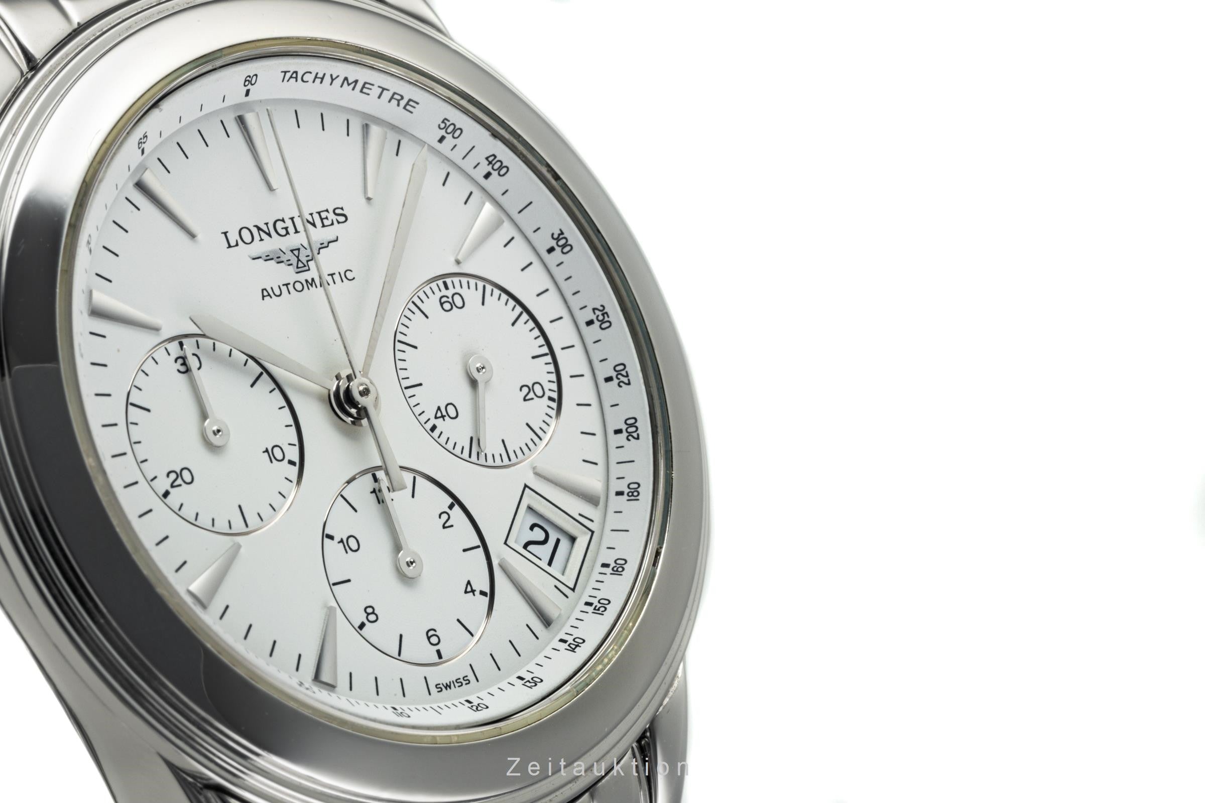 Longines Flagship chronograph steel automatic men's watch L4.718.4  [2304273]