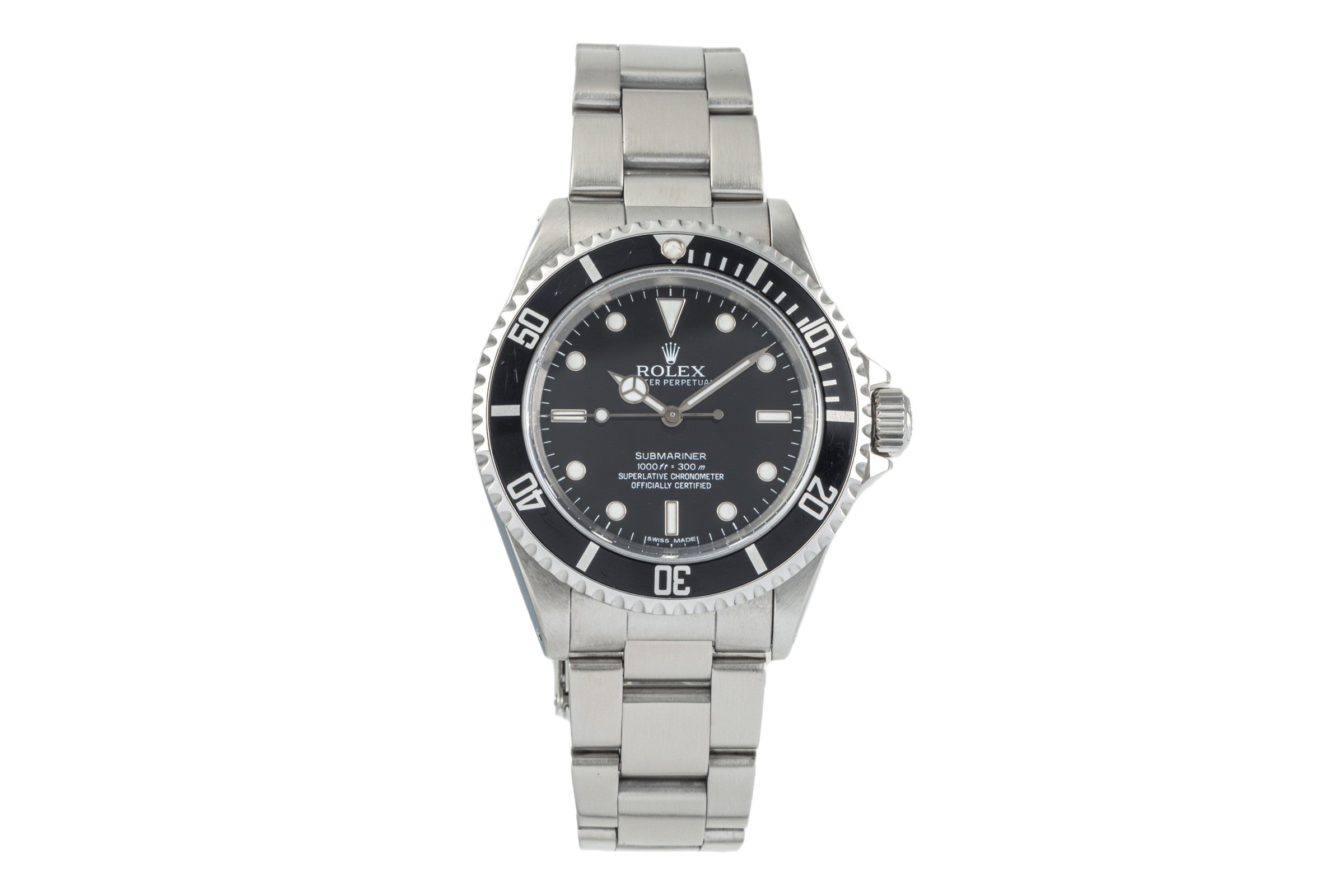 Rolex Submariner No Date Oyster Edelstahl Automatik Herrenuhr Ref. 14060 X-Serie [2304282]